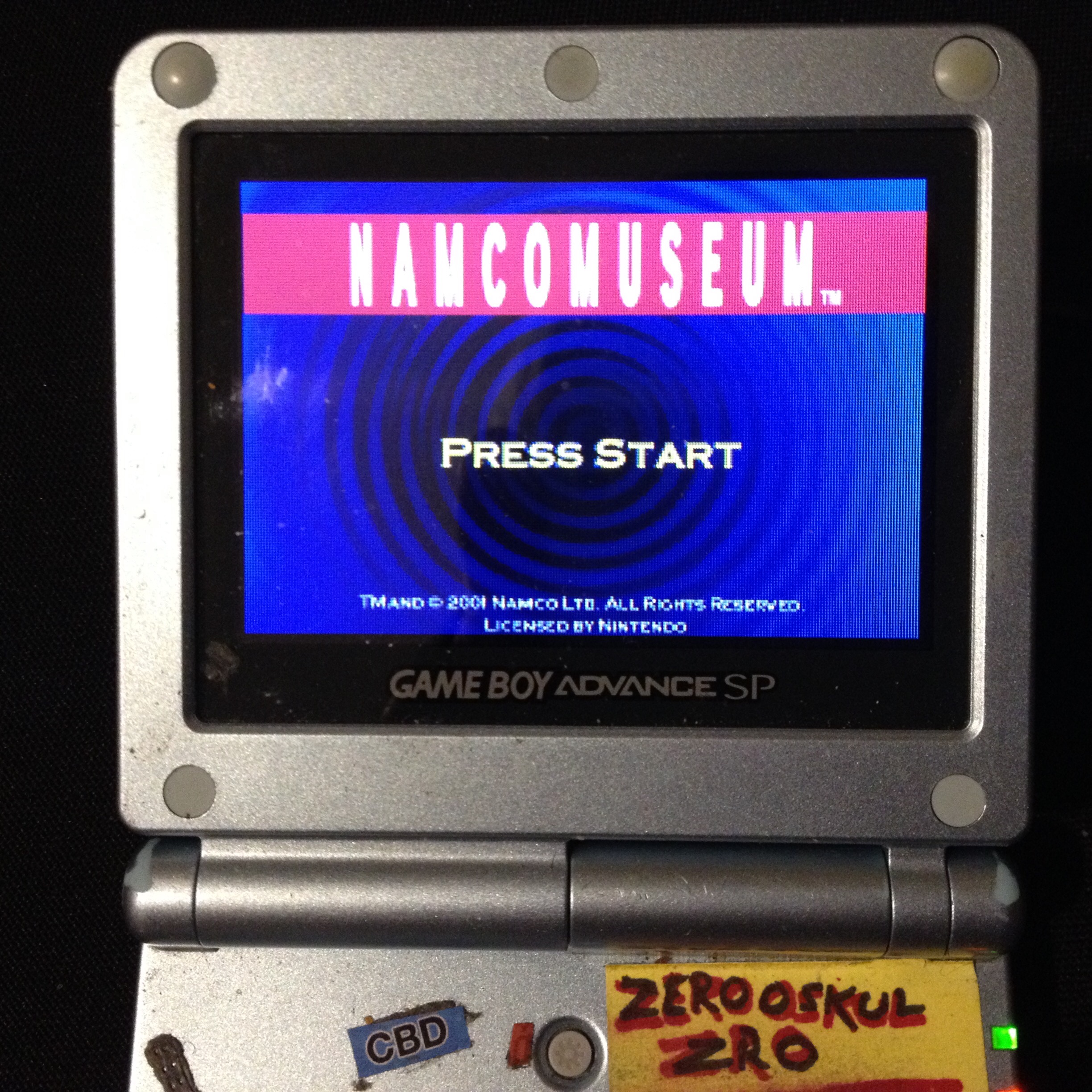 zerooskul: Namco Museum: Ms. Pac-Man (GBA) 46,070 points on 2020-02-02 23:47:19