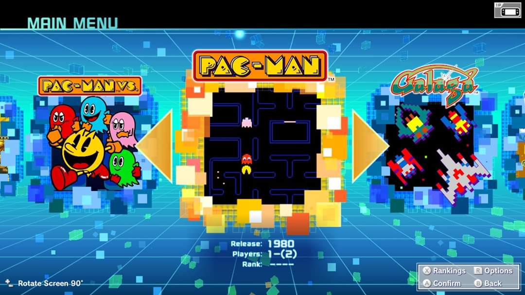 JML101582: Namco Museum: Pac-Man [Normal] (Nintendo Switch) 3,560 points on 2020-01-15 21:24:17