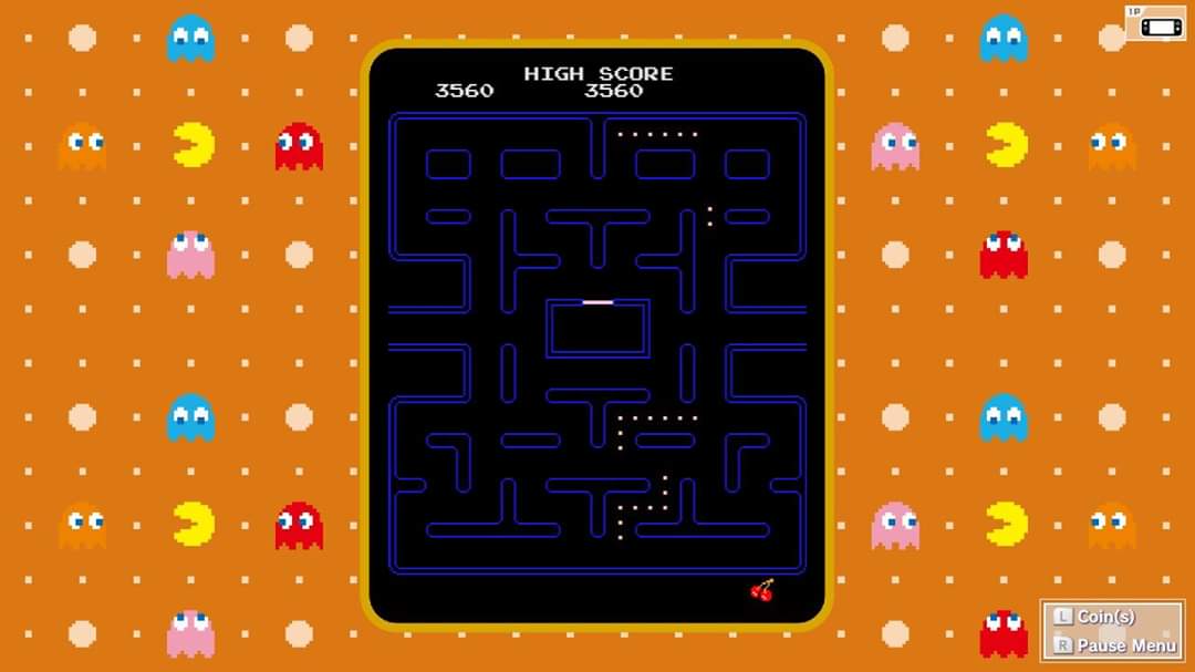JML101582: Namco Museum: Pac-Man [Normal] (Nintendo Switch) 3,560 points on 2020-01-15 21:24:17