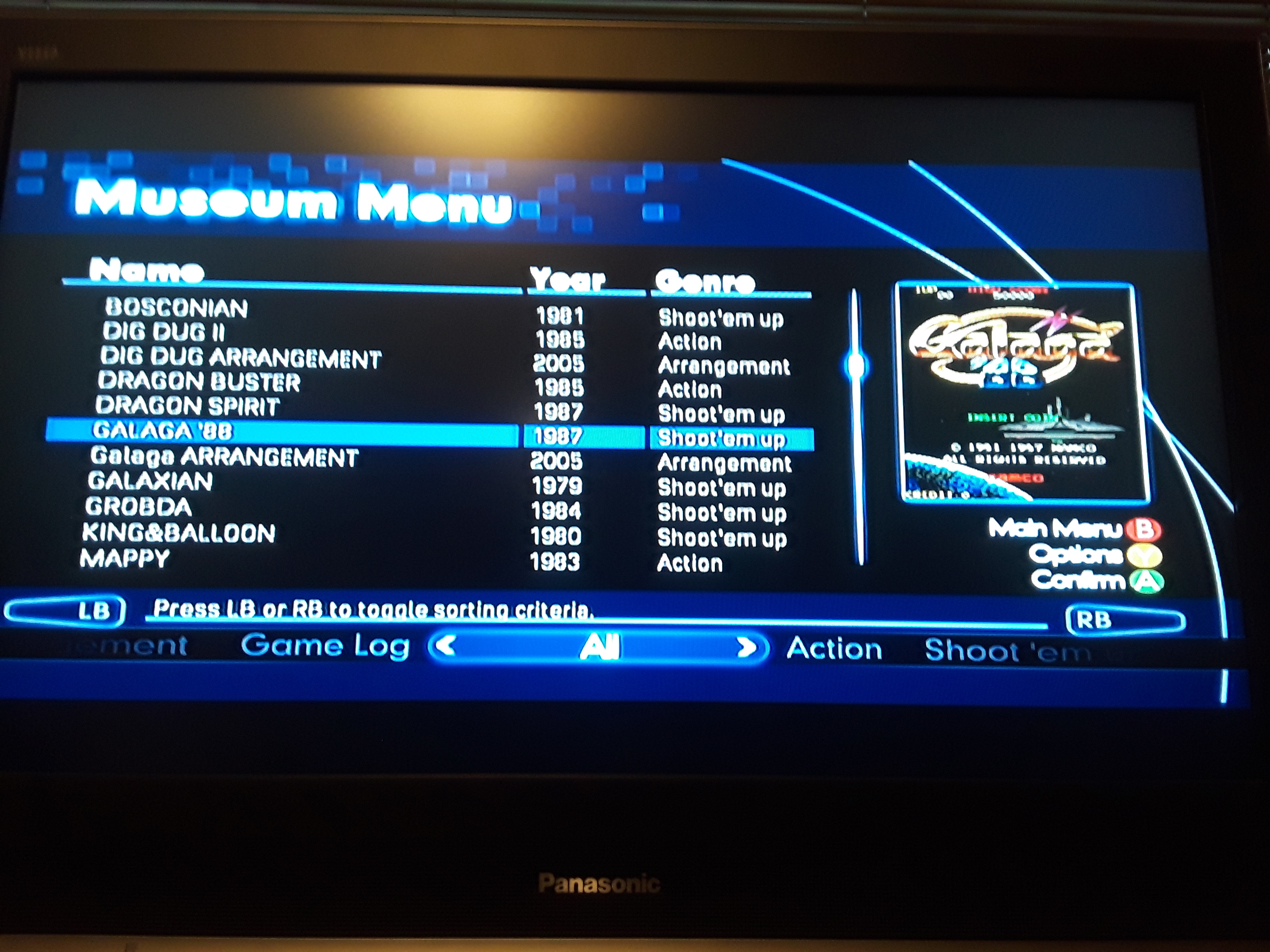 JML101582: Namco Museum Virtual Arcade: Galaga 
