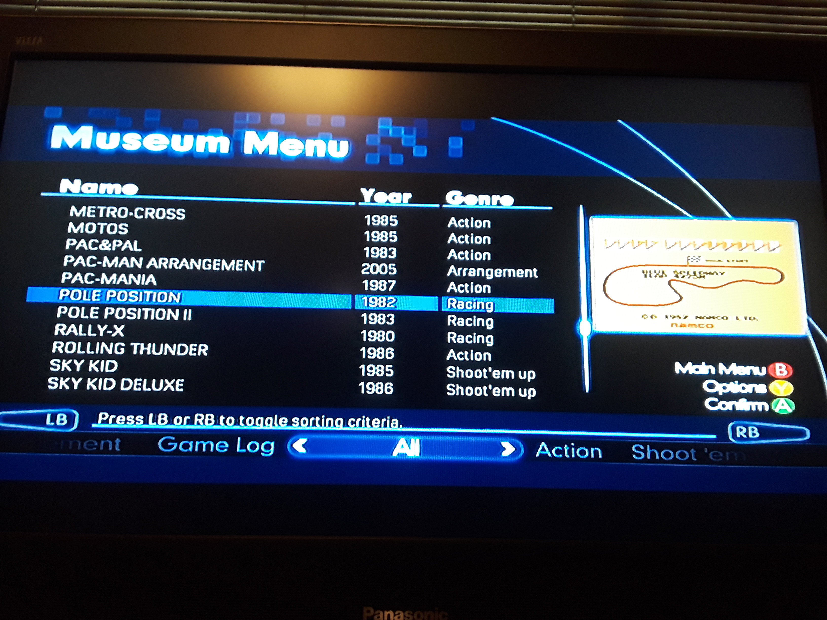 JML101582: Namco Museum Virtual Arcade: Pole Position (Xbox 360) 13,080 points on 2018-11-16 16:59:28