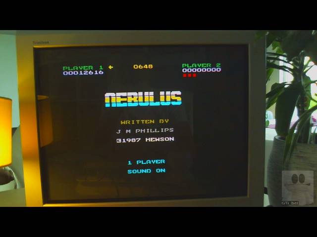 GTibel: Nebulus (ZX Spectrum) 12,616 points on 2019-06-20 08:16:54