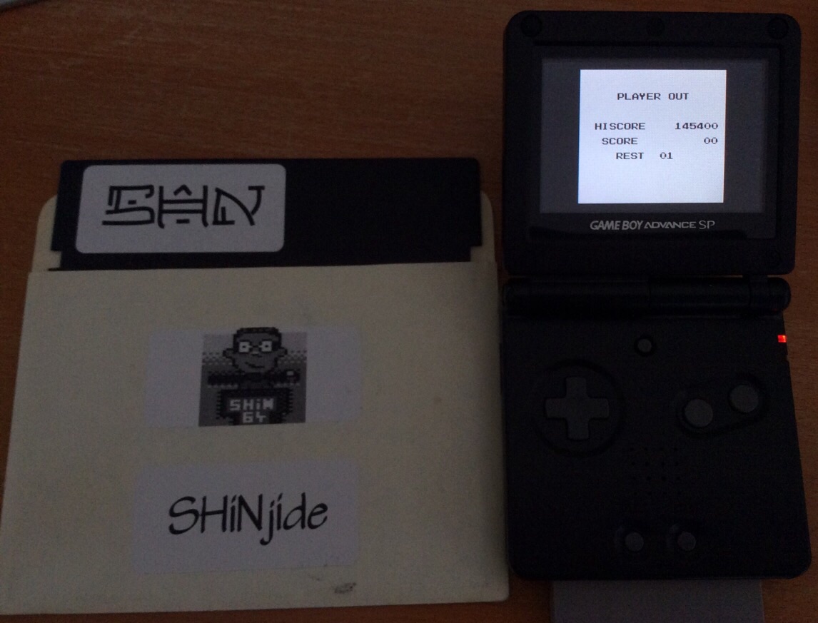 SHiNjide: Nemesis (Game Boy) 145,400 points on 2015-07-11 02:44:23