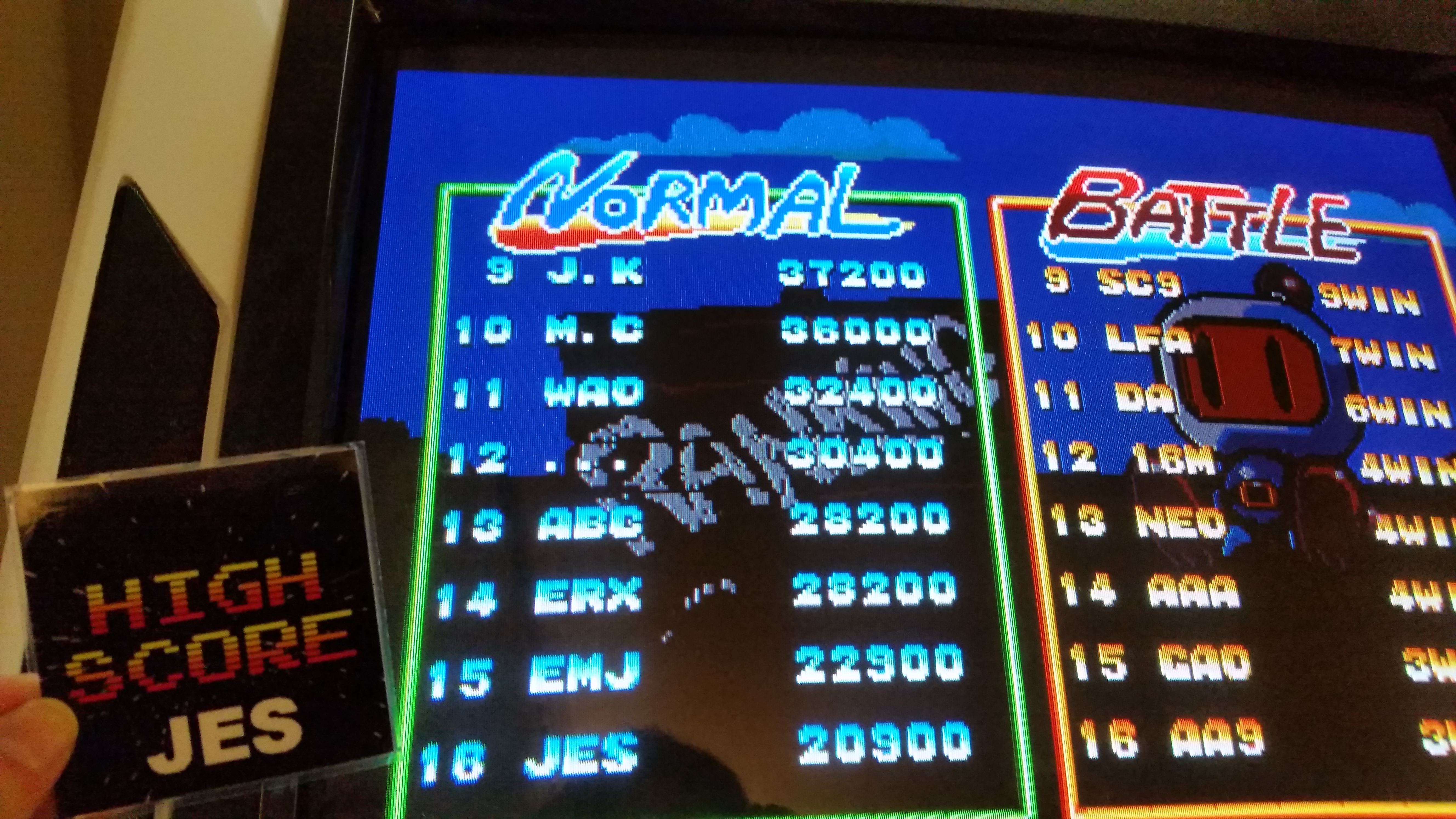 JES: Neo Bomberman (Arcade Emulated / M.A.M.E.) 20,900 points on 2016-12-24 01:38:41