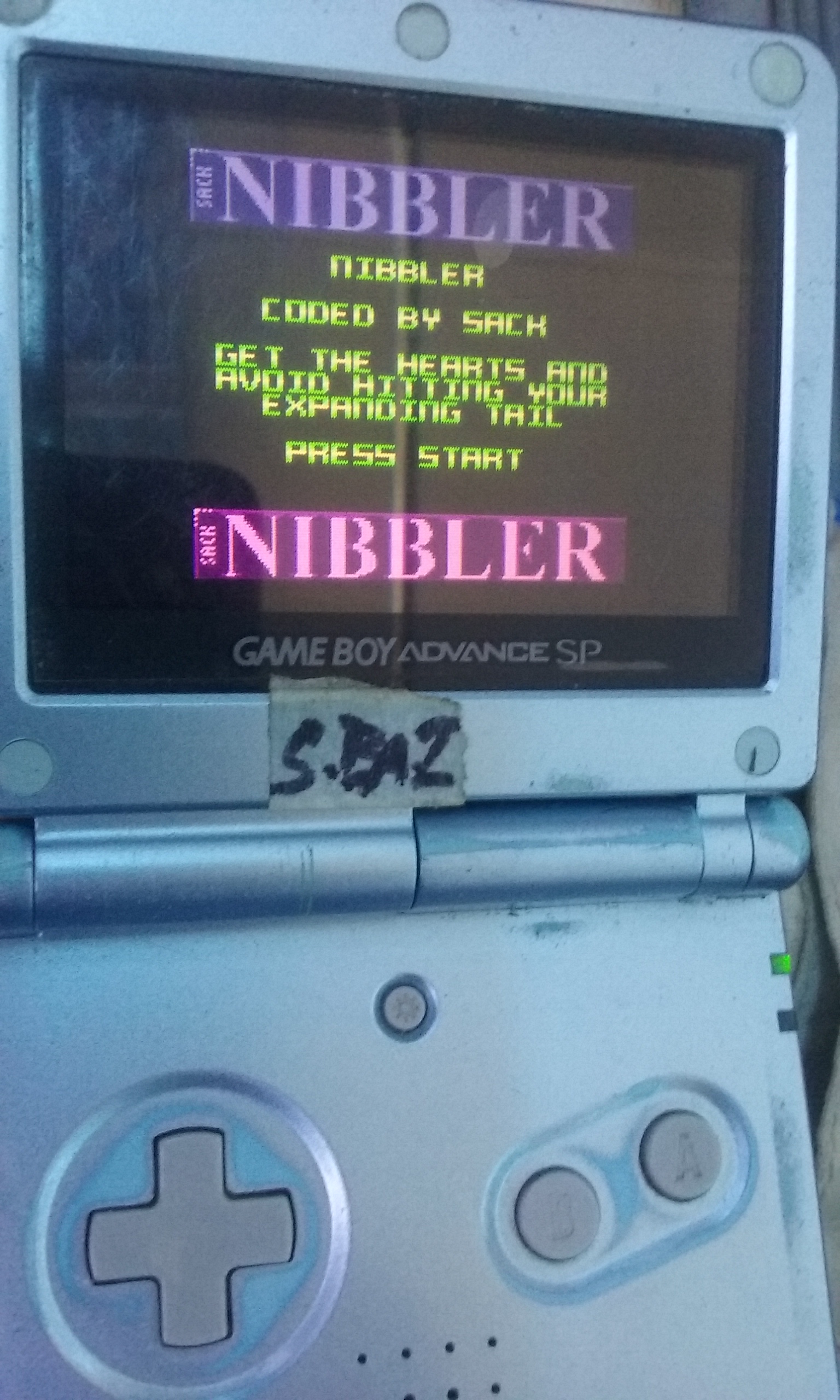 S.BAZ: Nibbler (Game Boy Color) 23 points on 2017-07-02 15:31:59