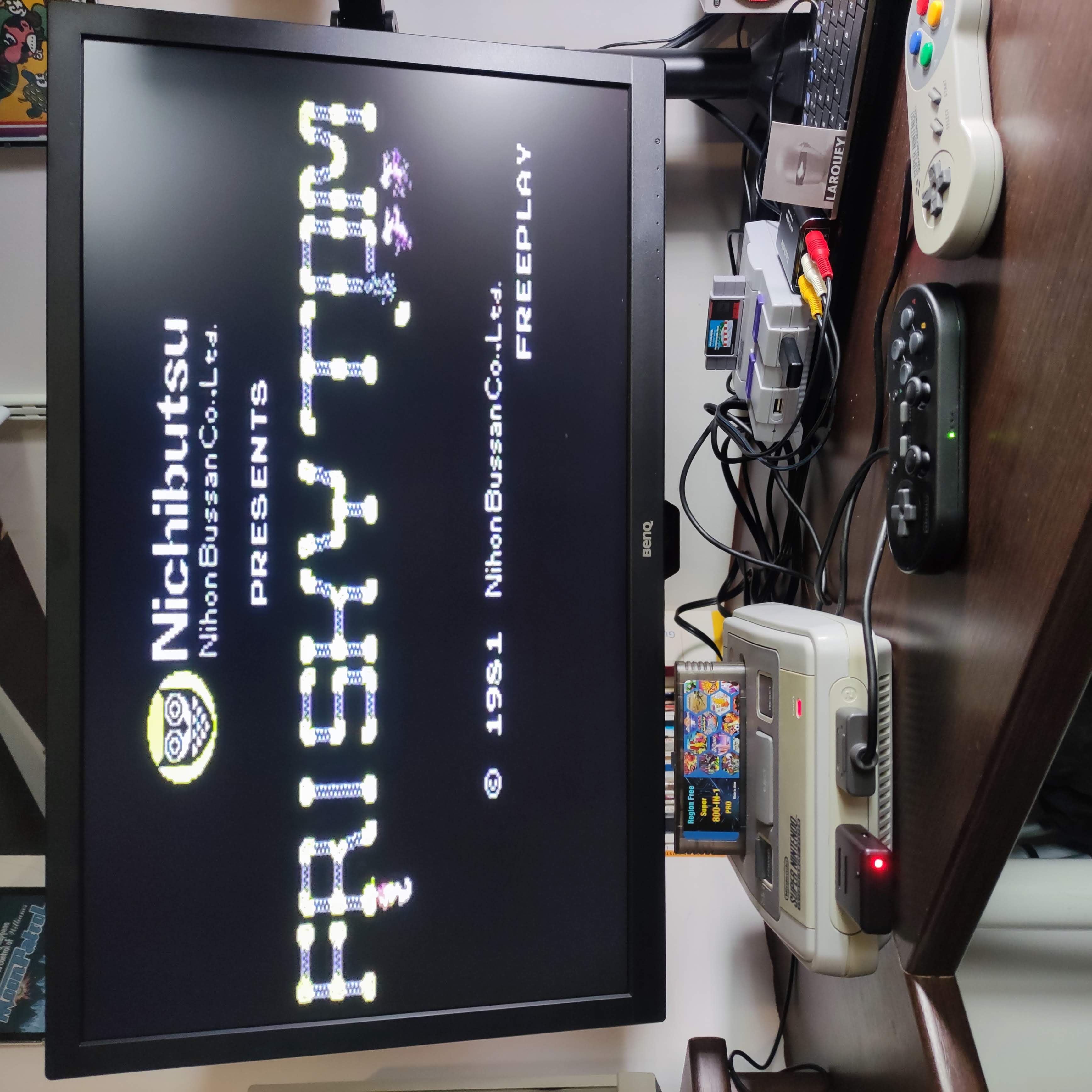 Larquey: Nichibutsu Arcade Classics : Frisky Tom [Arrange/ Domestic/ Normal] (SNES/Super Famicom) 19,750 points on 2022-08-06 02:57:58