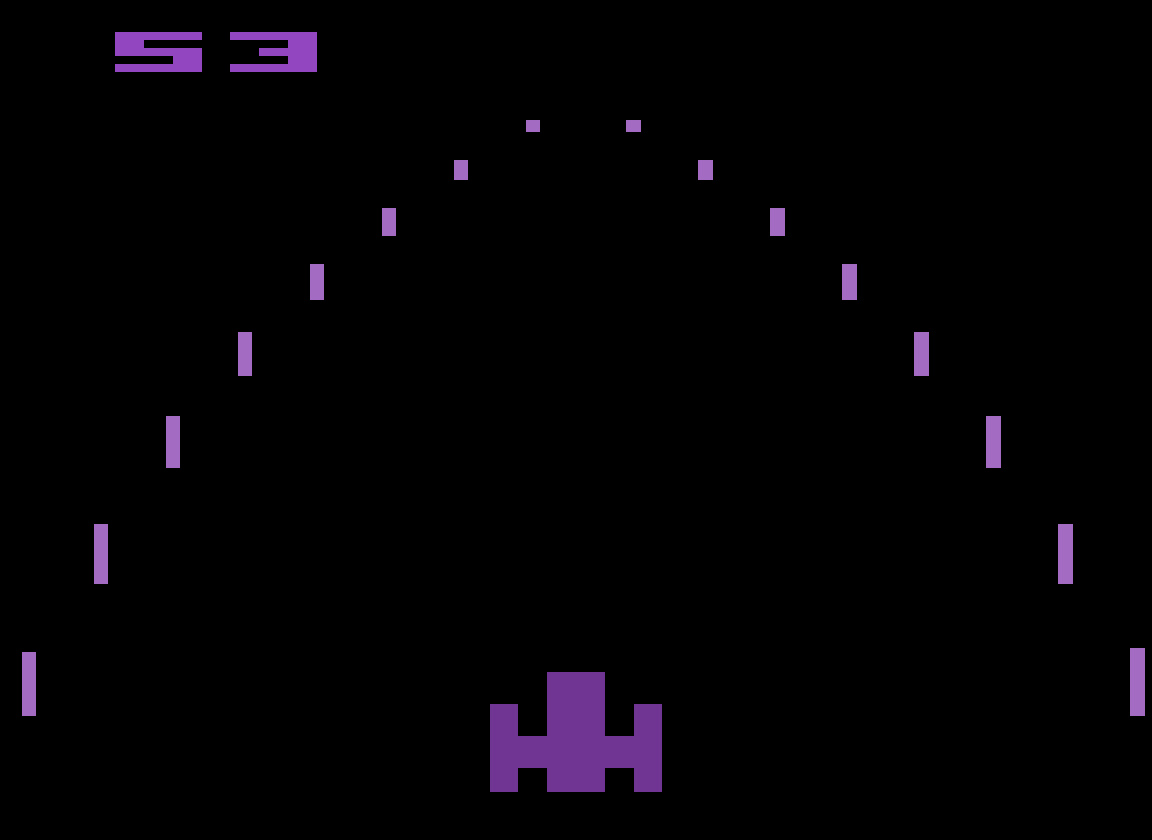 TheTrickster: Night Driver (Atari 2600 Emulated Novice/B Mode) 53 points on 2016-07-01 06:50:35