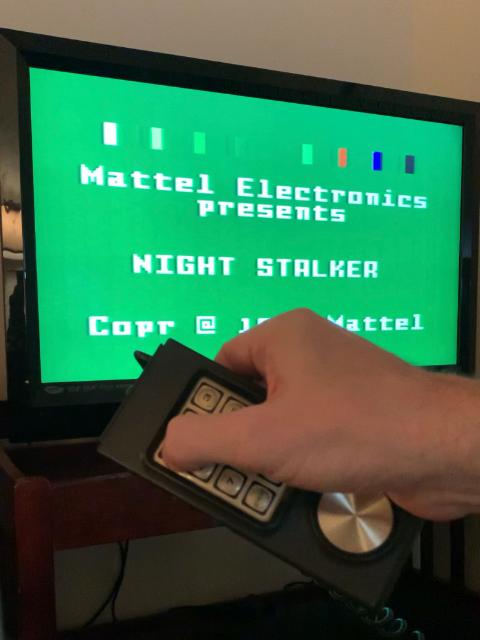 Rickster8: Night Stalker: Game 1 [Medium Fast] (Intellivision) 299,200 points on 2021-02-26 14:53:35