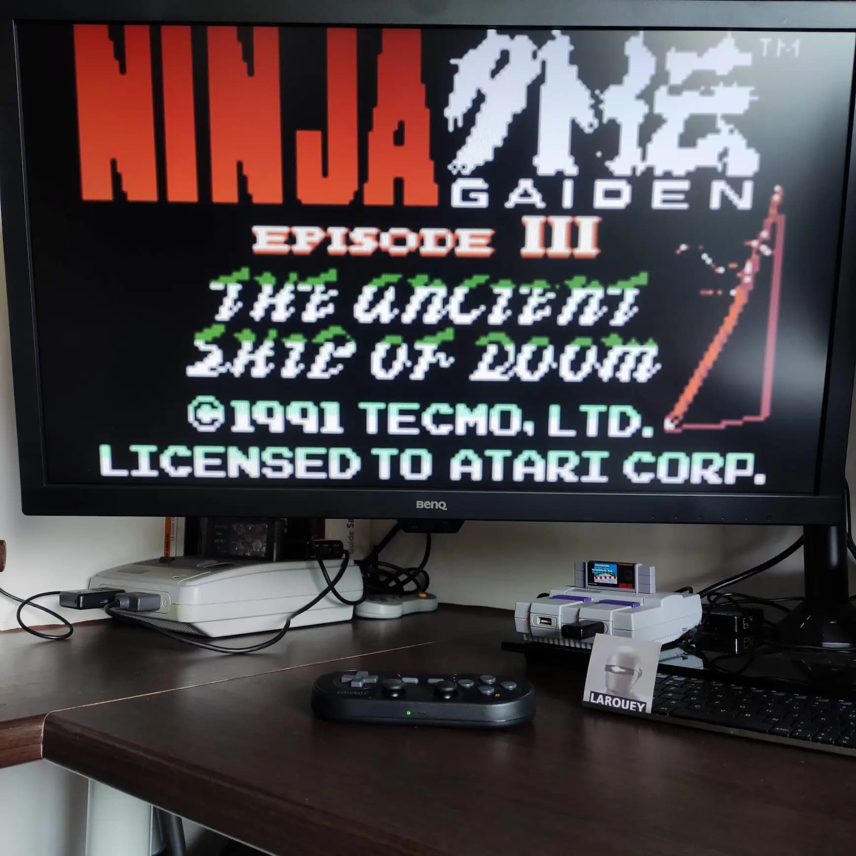 Larquey: Ninja Gaiden III: The Ancient Ship of Doom (Atari Lynx Emulated) 66,300 points on 2022-08-17 02:29:52