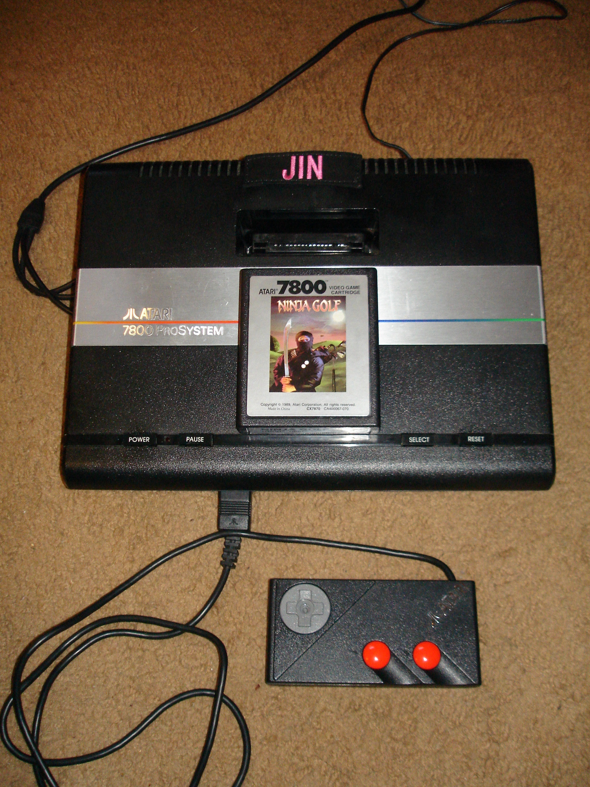 Jin: Ninja Golf: Easy (Atari 7800) 154,850 points on 2017-05-13 17:15:42