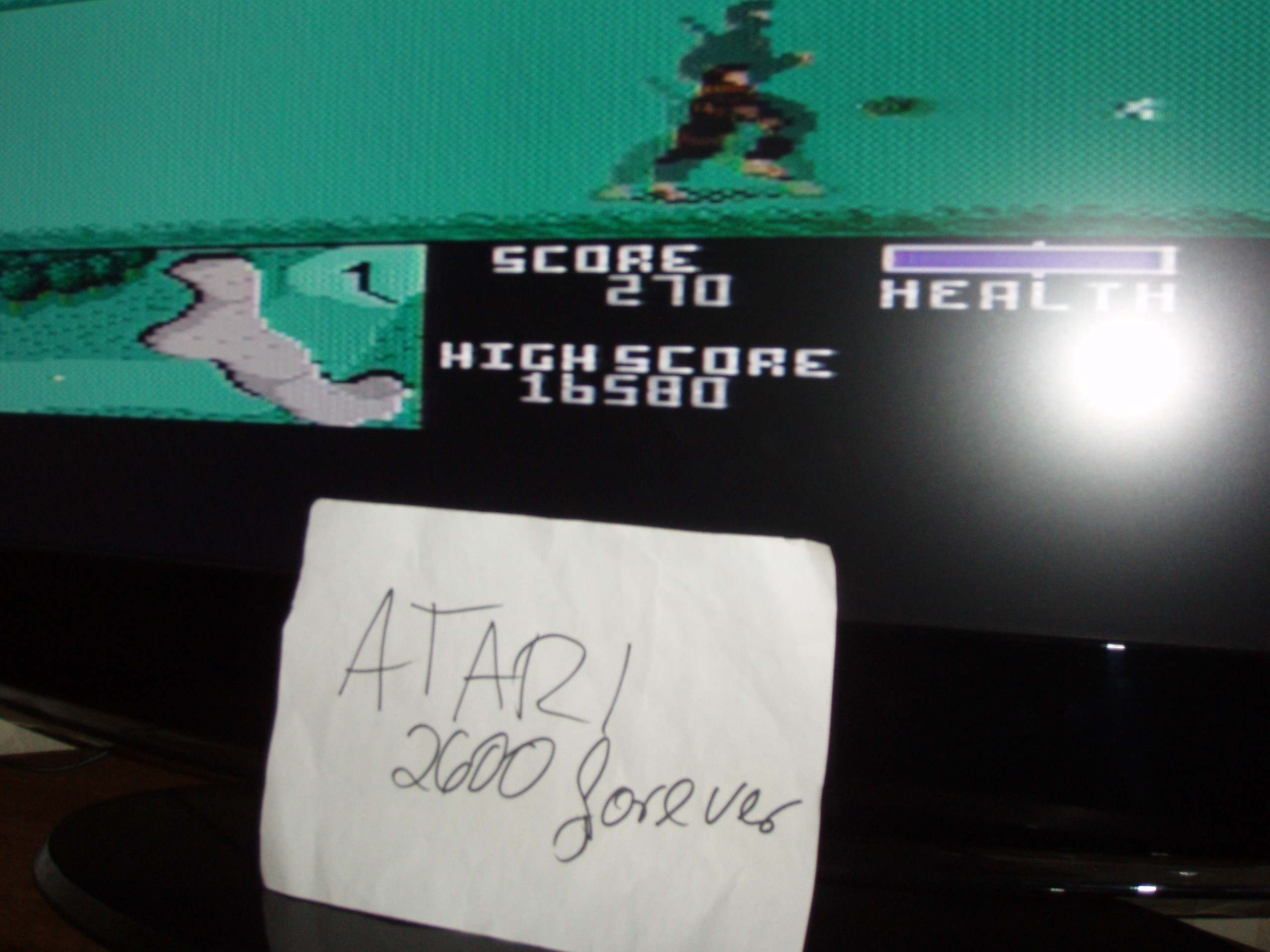 atari2600forever: Ninja Golf: Normal (Atari 7800) 16,580 points on 2018-08-22 02:05:19