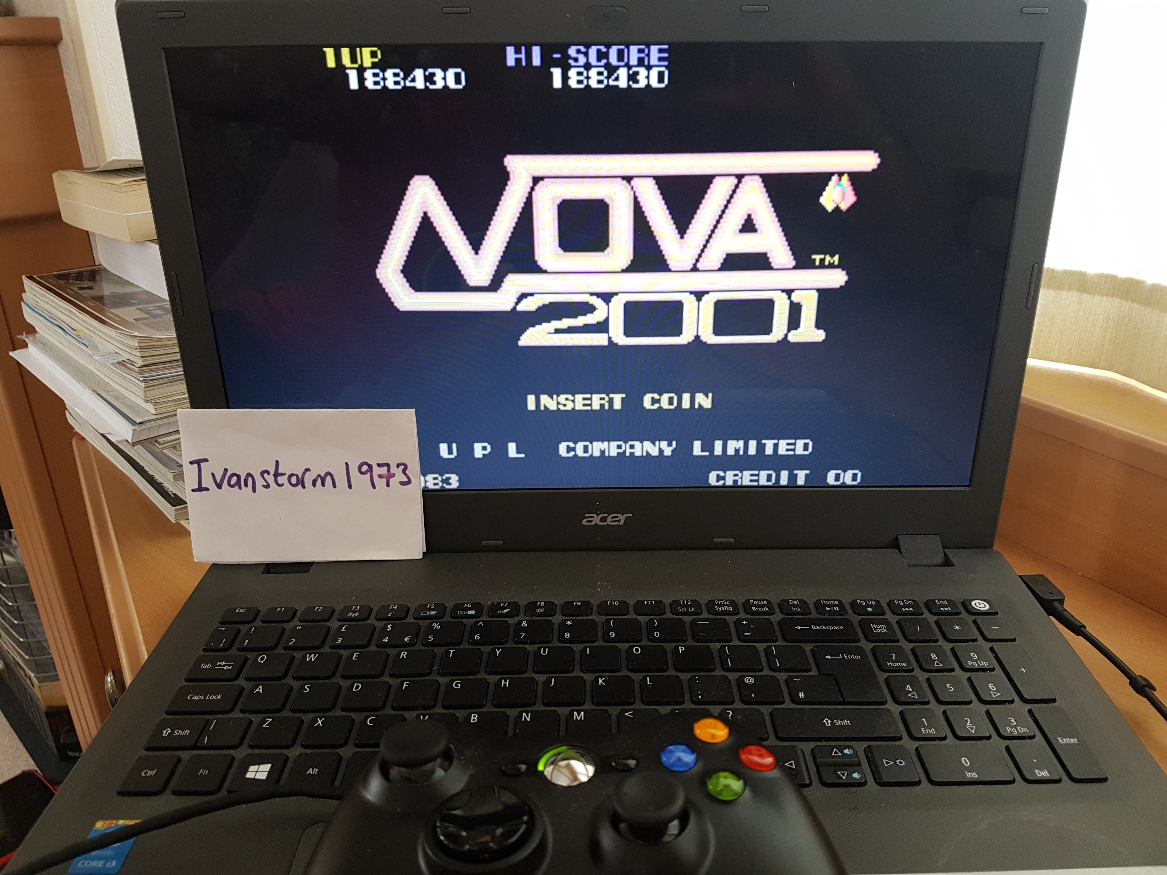 Ivanstorm1973: Nova 2001 (Japan) [Nova2001] (Arcade Emulated / M.A.M.E.) 188,430 points on 2017-08-09 04:56:09