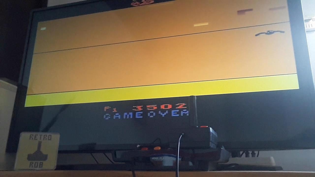 RetroRob: Off the Wall (Atari 2600 Emulated Novice/B Mode) 3,502 points on 2020-10-02 03:23:20