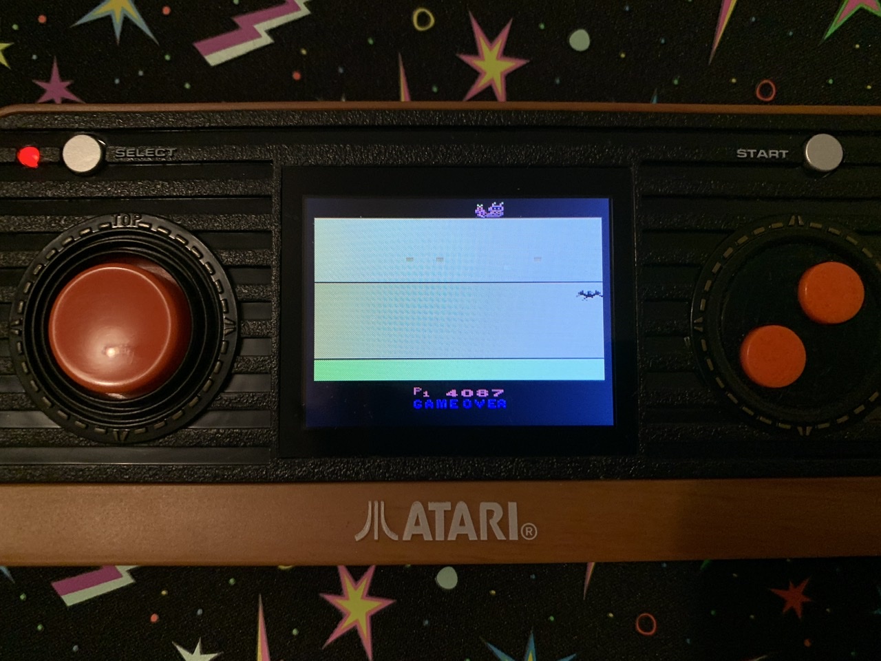 jgkspsx: Off the Wall (Atari 2600 Emulated Novice/B Mode) 4,087 points on 2022-09-03 21:29:08