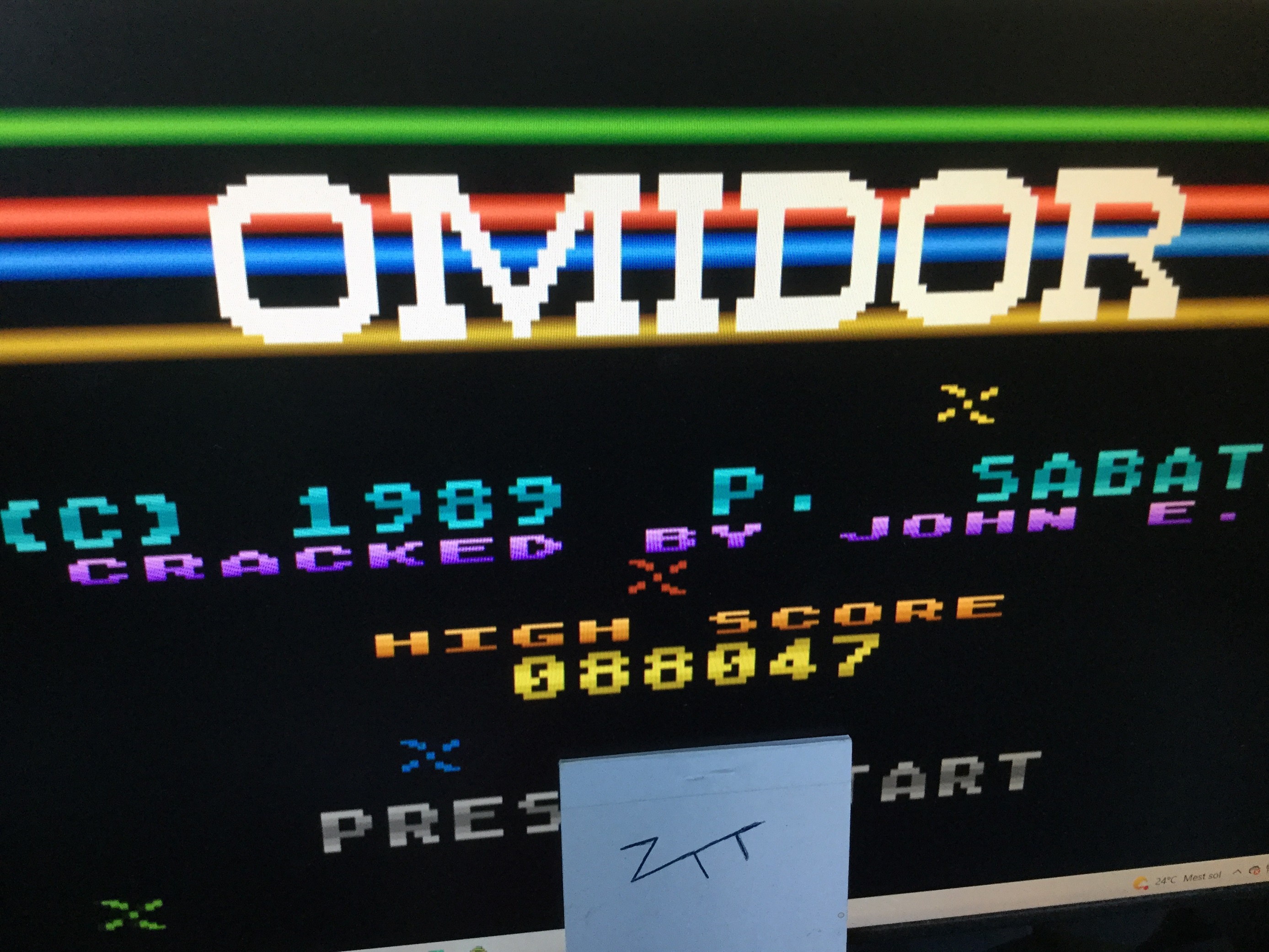 Frankie: Omidor (Atari 400/800/XL/XE Emulated) 88,047 points on 2022-08-13 02:13:00