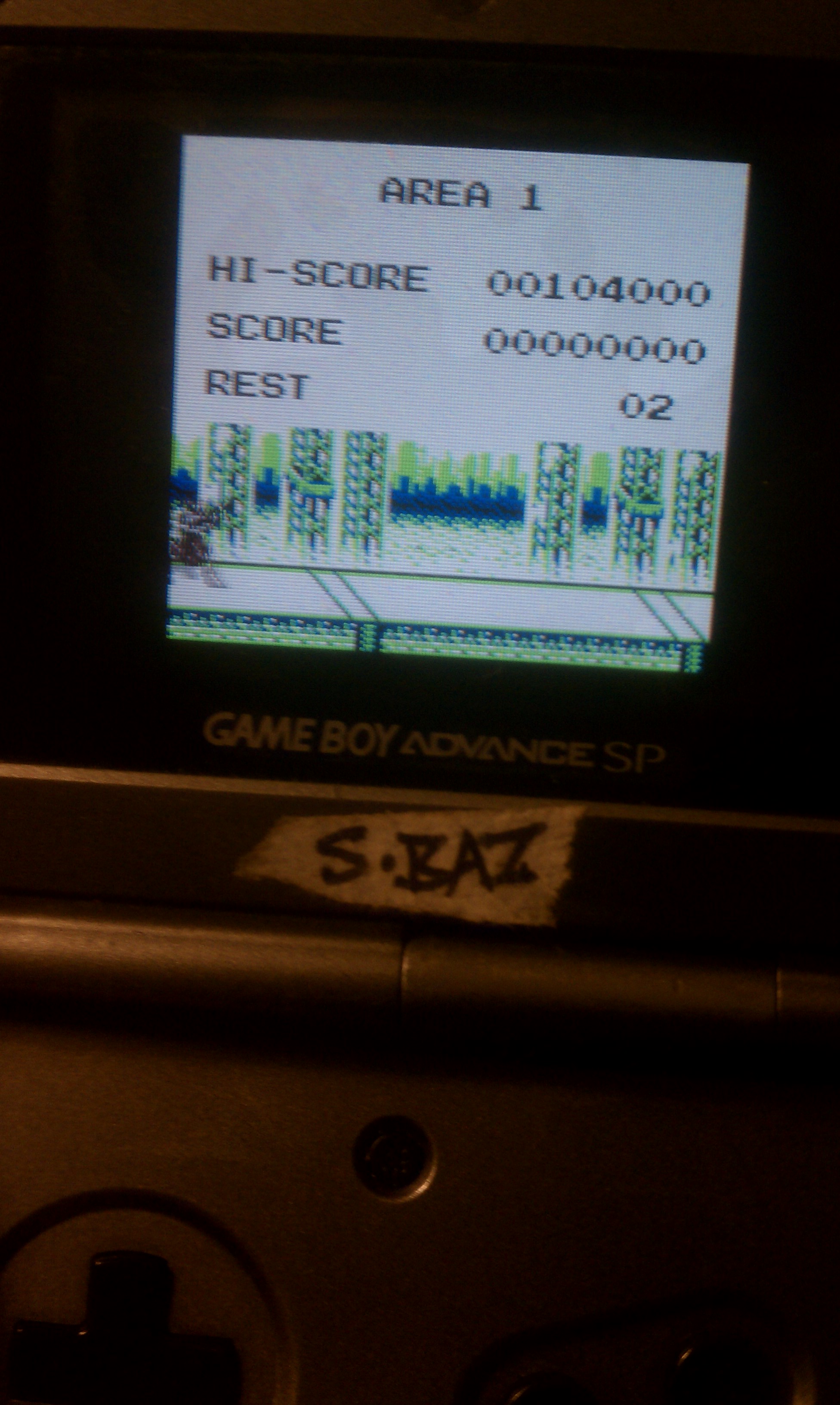 S.BAZ: Operation C (Game Boy) 104,000 points on 2018-08-24 16:50:29