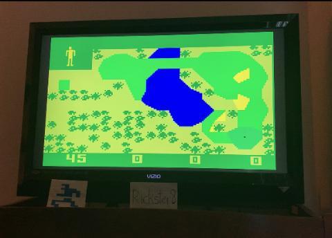 Rickster8: PGA Golf (Intellivision Emulated) 45 points on 2022-10-01 19:17:00
