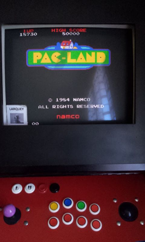 Pac-Land 18,730 points