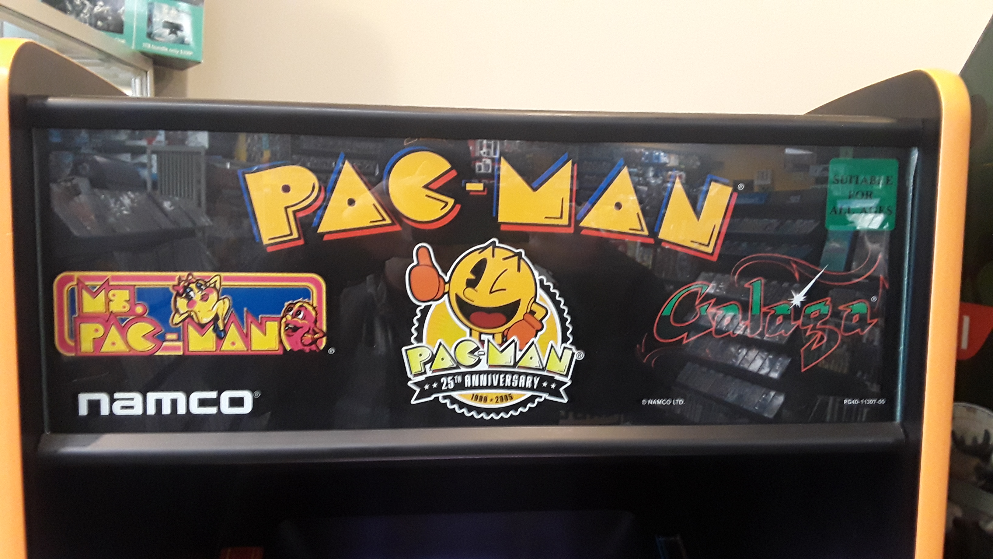 JML101582: Pac-Man 25th Anniversary Edition: Galaga (Arcade) 46,010 points on 2019-10-15 14:07:02