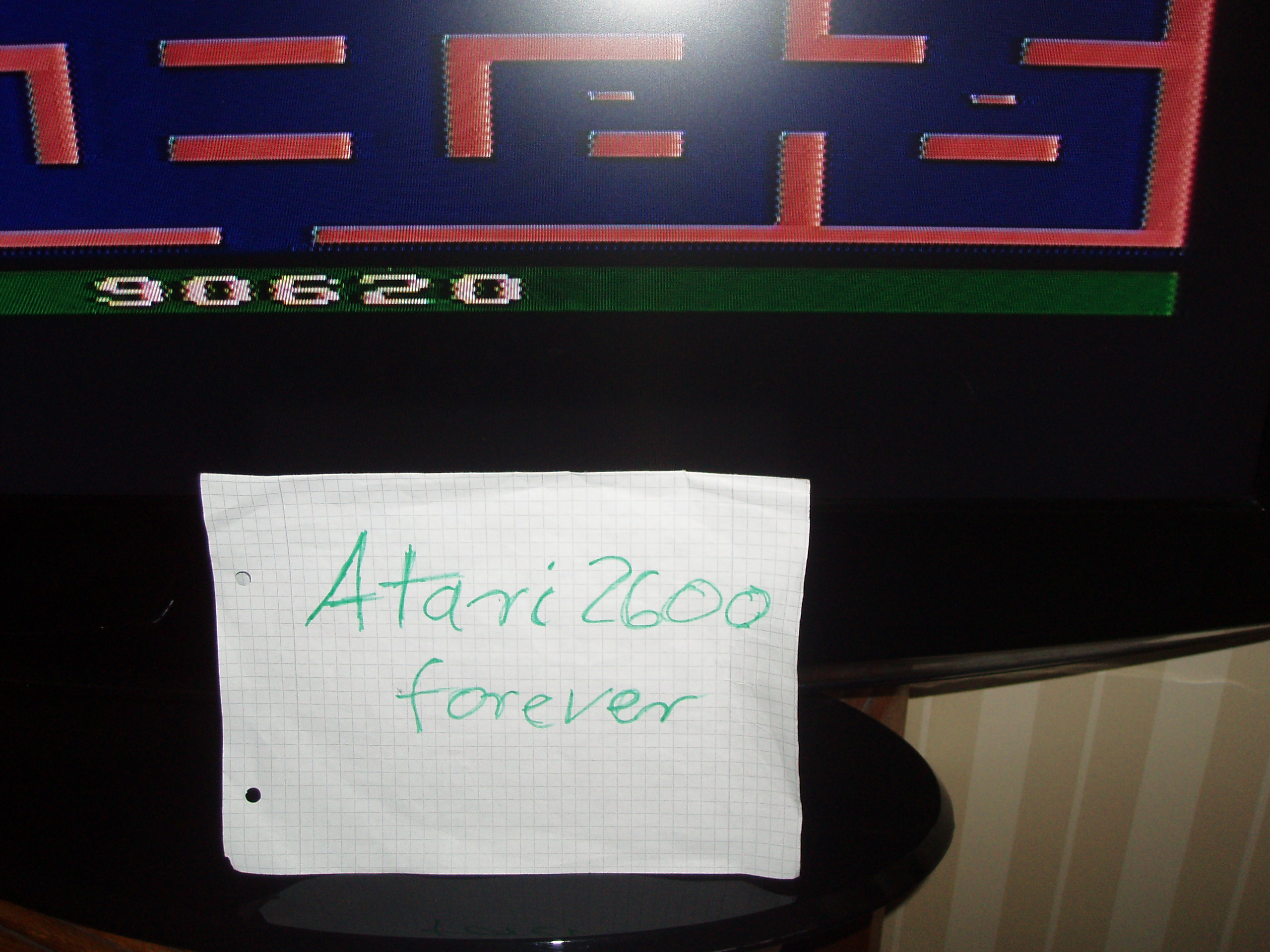 atari2600forever: Pac-Man (Atari 2600 Novice/B) 90,620 points on 2016-04-25 08:59:20