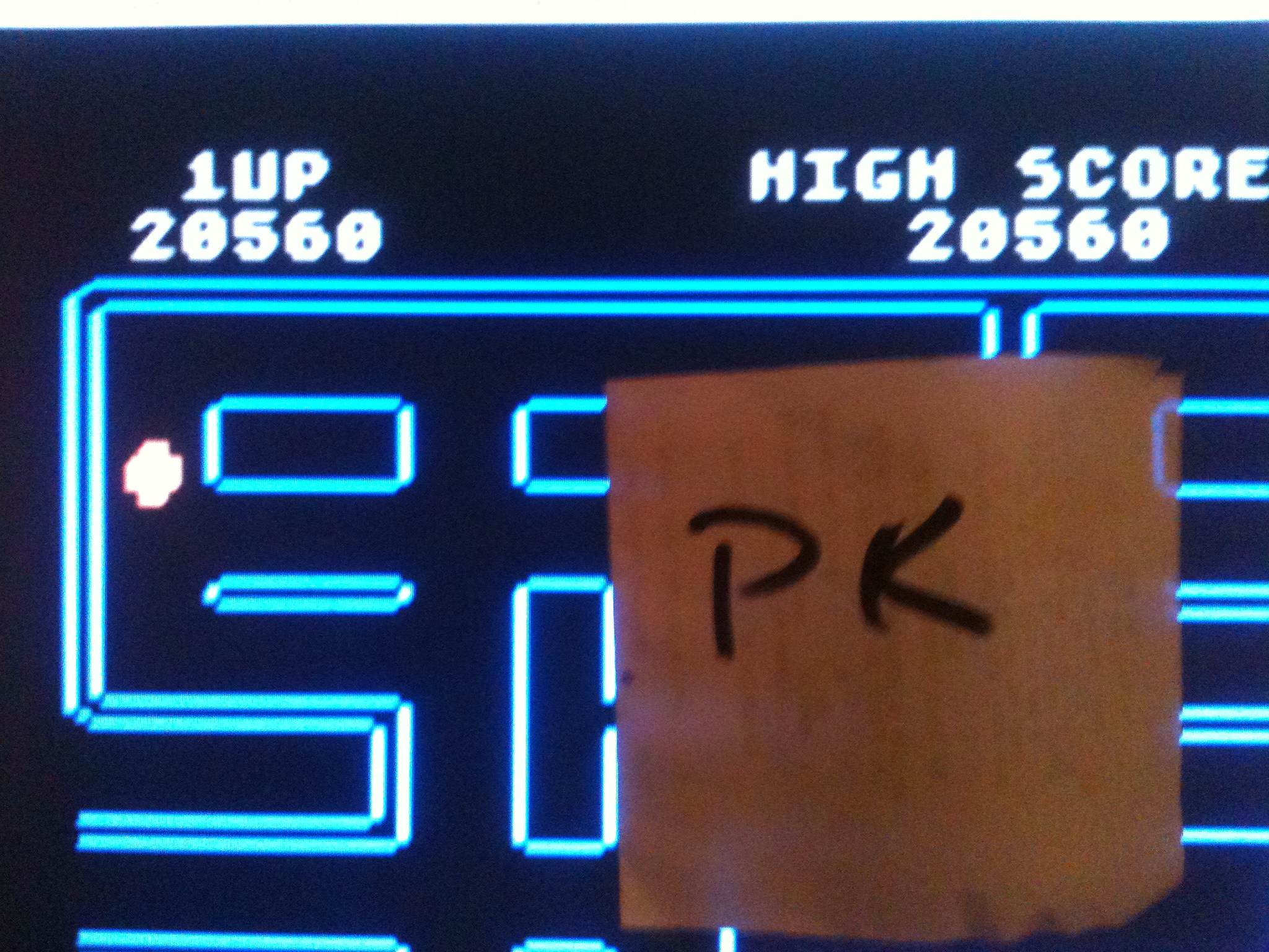 kernzy: Pac-Man (Atari 400/800/XL/XE) 20,560 points on 2015-09-16 18:13:35