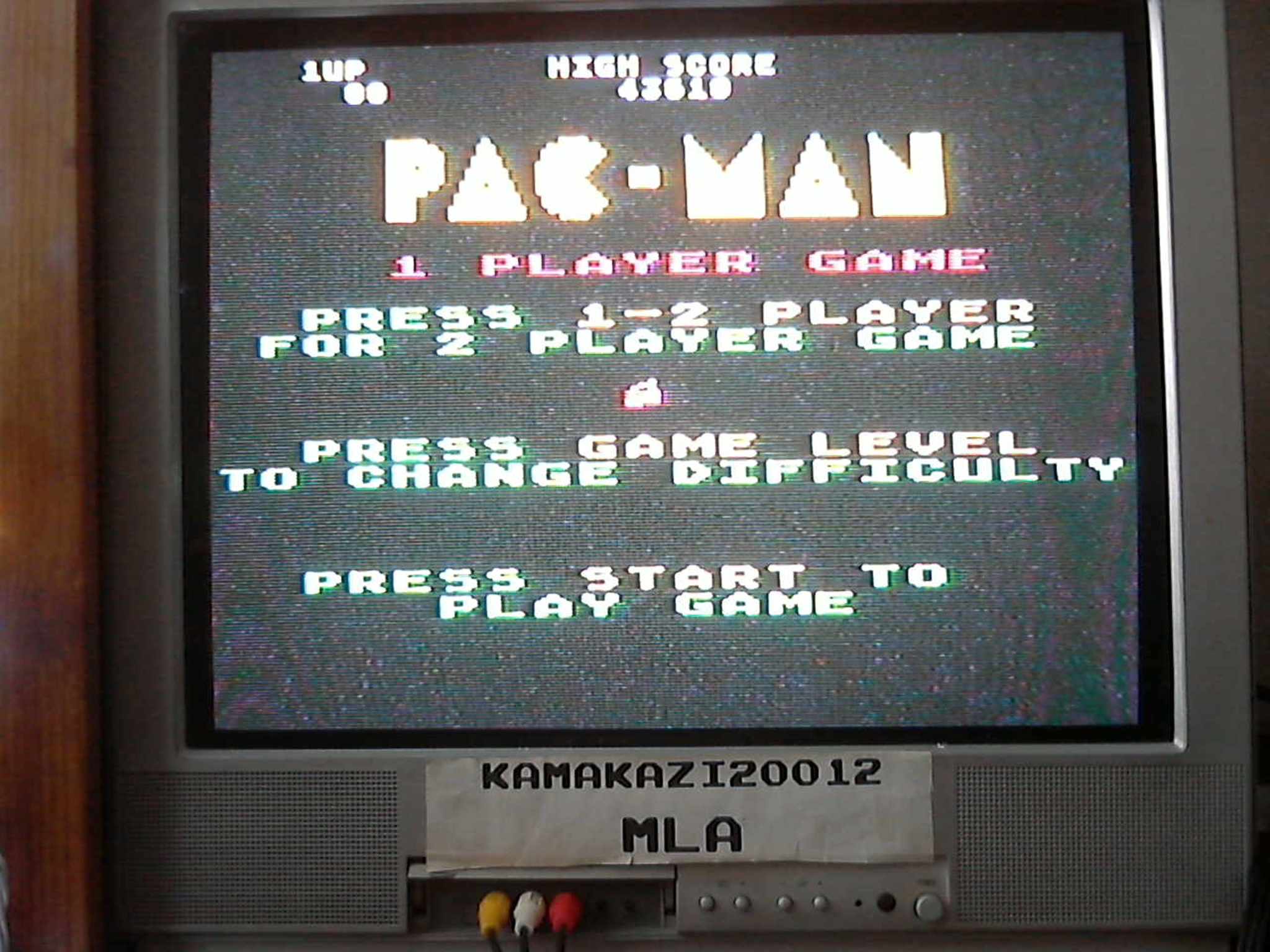 kamakazi20012: Pac-Man: Cherries Start (Atari 5200) 43,610 points on 2016-01-31 14:07:06