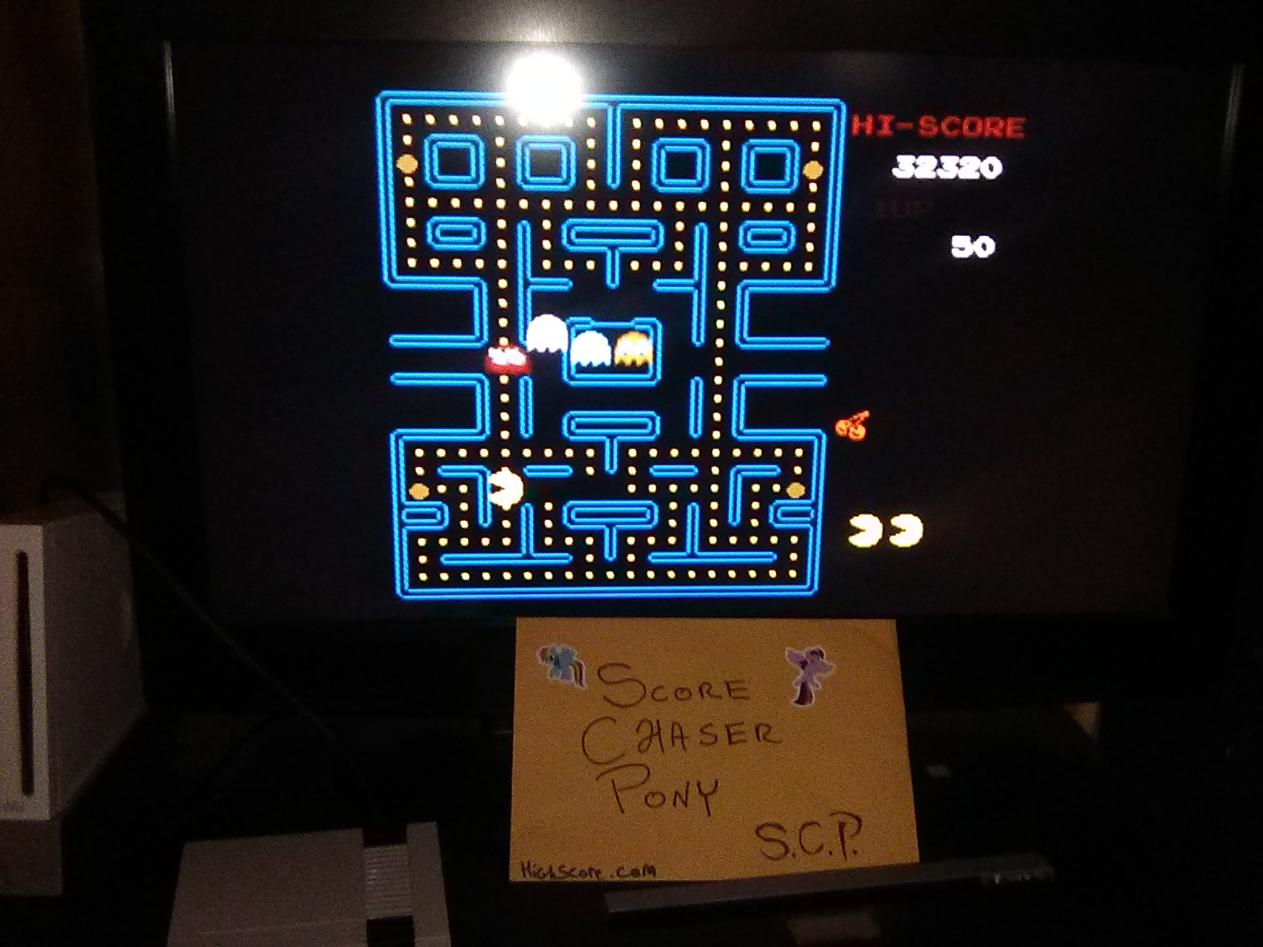 Scorechaserpony: Pac-Man (NES/Famicom Emulated) 32,320 points on 2019-03-02 13:10:32