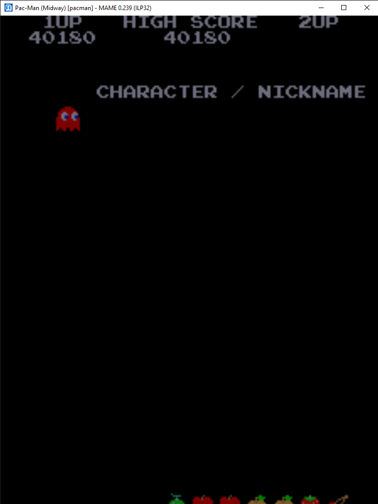 newportbeachgirl: Pac-Man [pacman] (Arcade Emulated / M.A.M.E.) 40,180 points on 2022-03-14 21:07:52