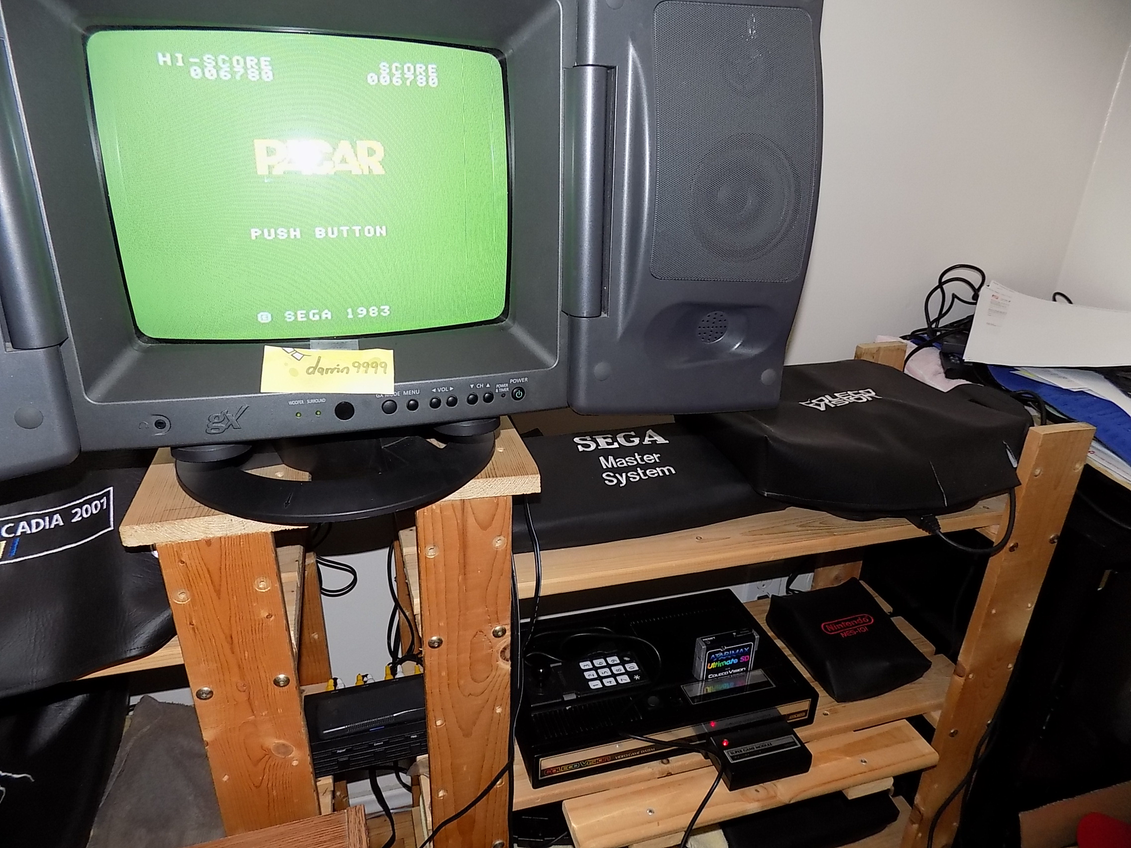darrin9999: Pacar (Colecovision) 6,780 points on 2018-03-01 13:19:12