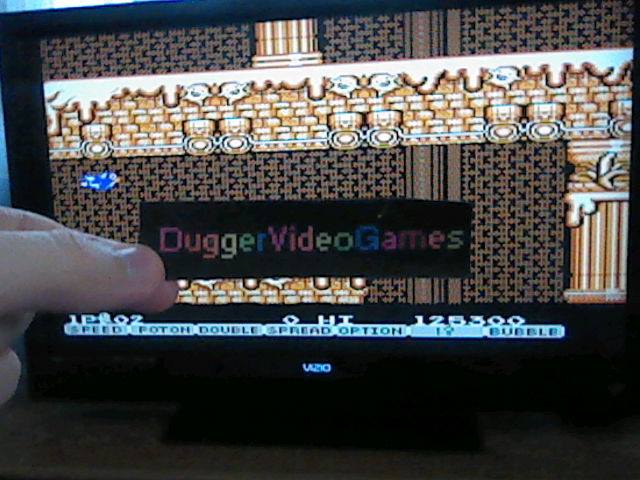 DuggerVideoGames: Parodius Da! (NES/Famicom Emulated) 125,300 points on 2017-07-16 16:54:57