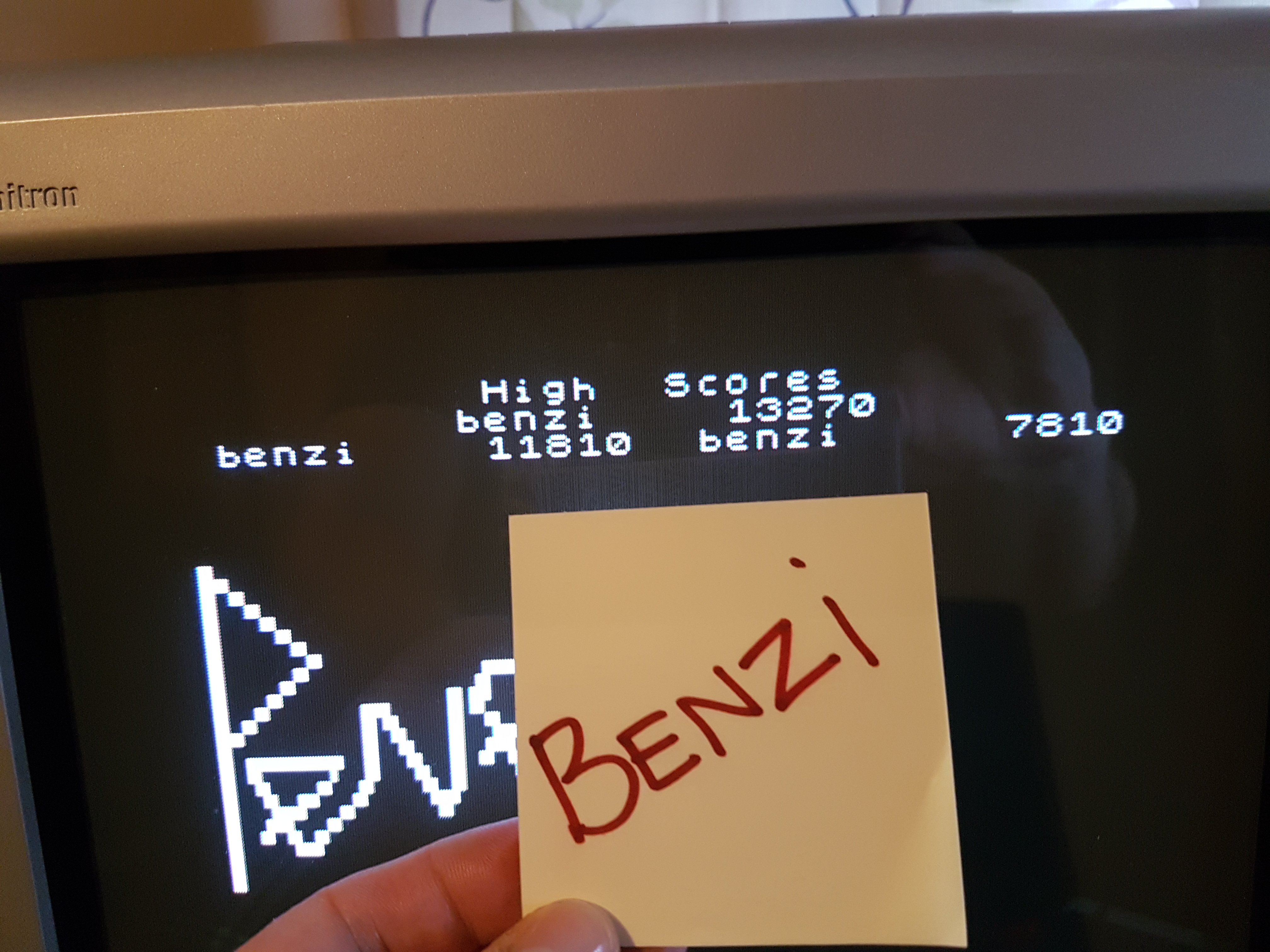 Benzi: Penetrator (ZX Spectrum) 13,270 points on 2017-01-25 06:56:13