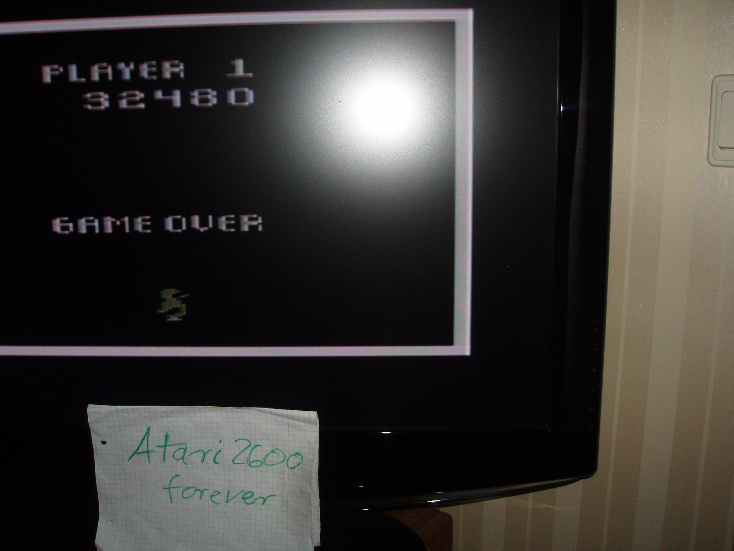 atari2600forever: Pengo (Atari 2600) 32,480 points on 2017-04-15 03:58:20