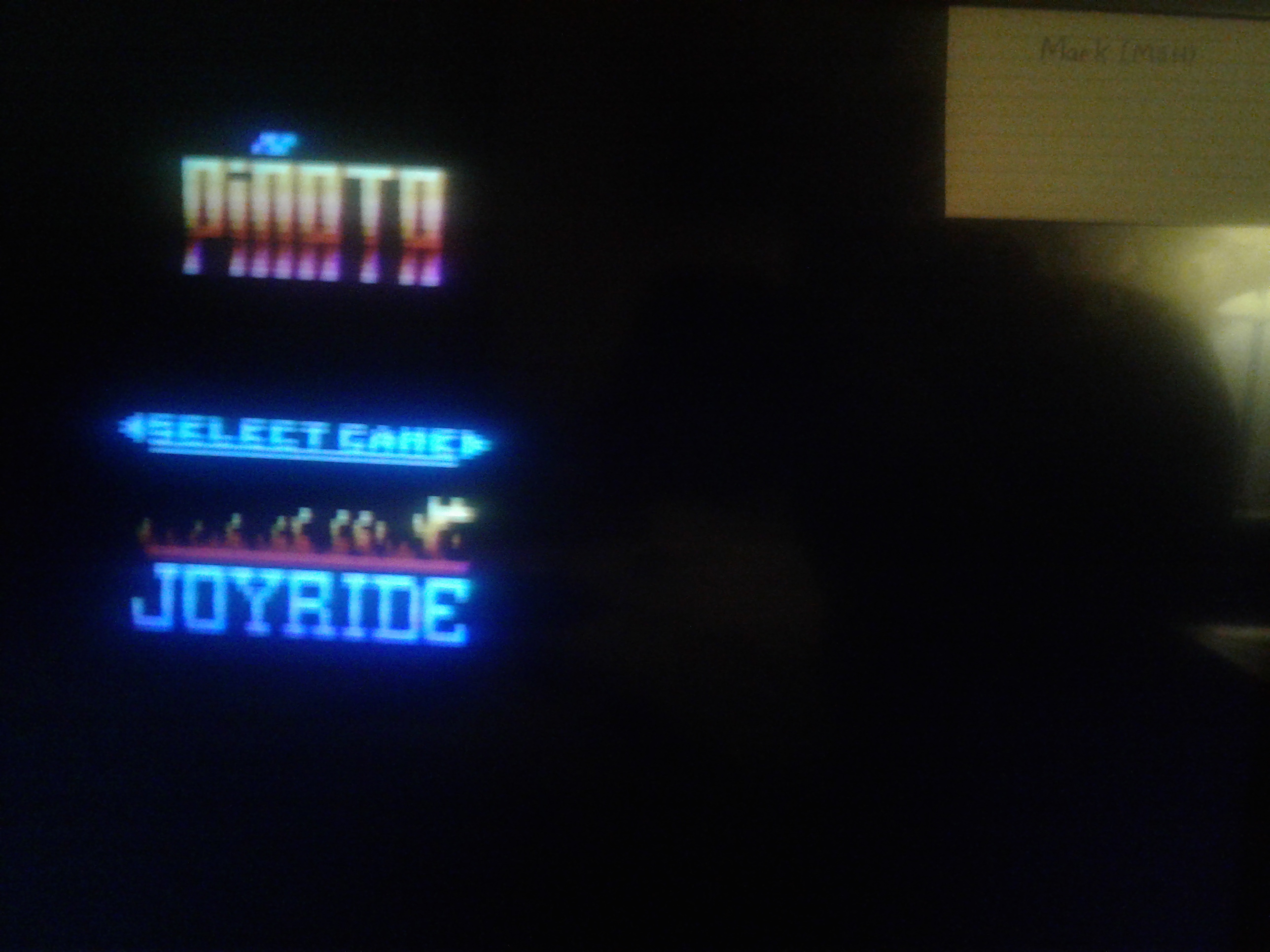 Mark: PiÃ±ata: Joyride (Atari 2600 Novice/B) 450 points on 2019-02-19 23:07:56