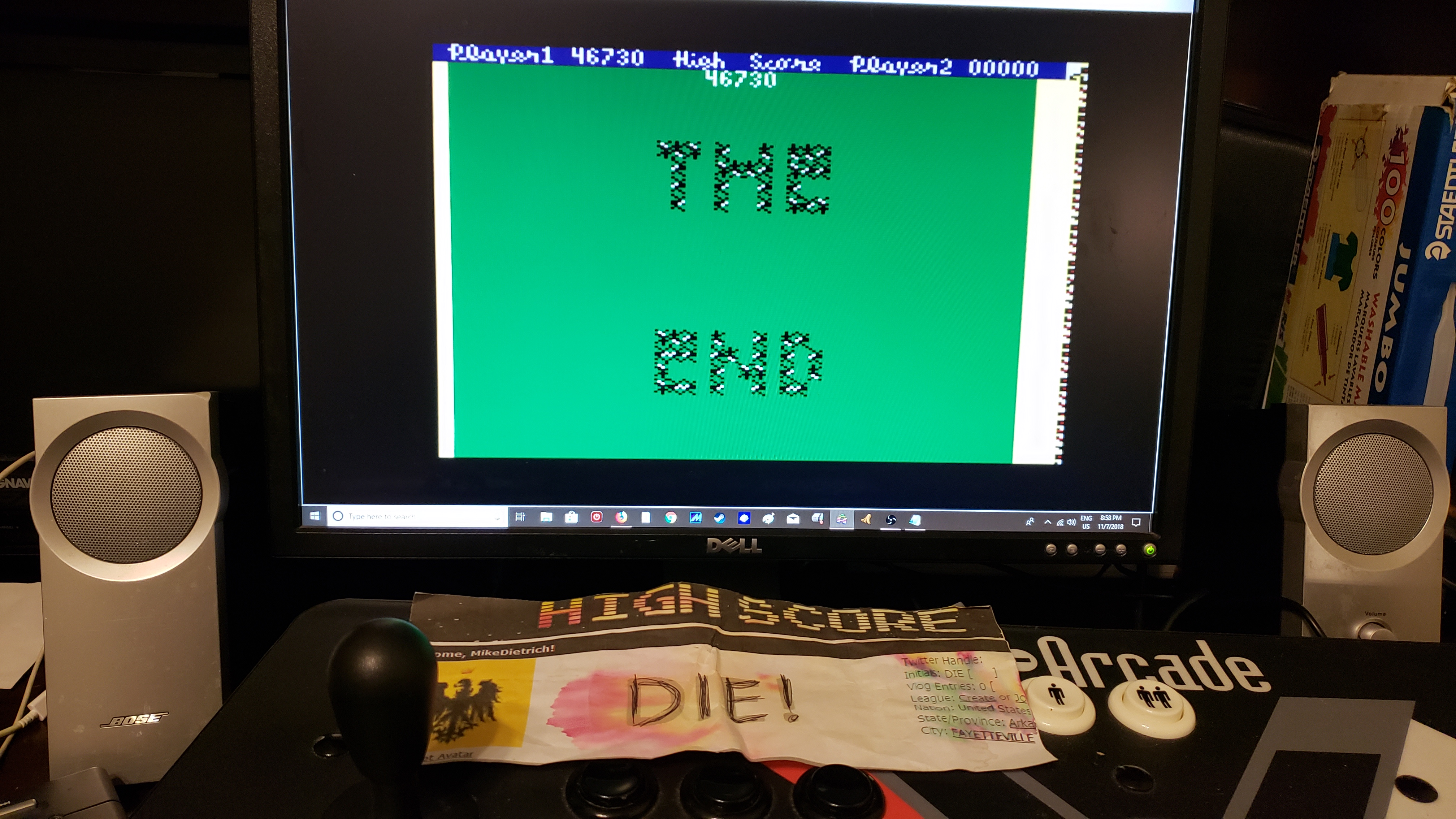 MikeDietrich: Picnic Paranoia (Atari 400/800/XL/XE Emulated) 46,730 points on 2018-11-07 20:00:04