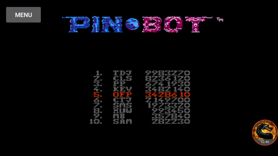 Pin*Bot 3,428,610 points