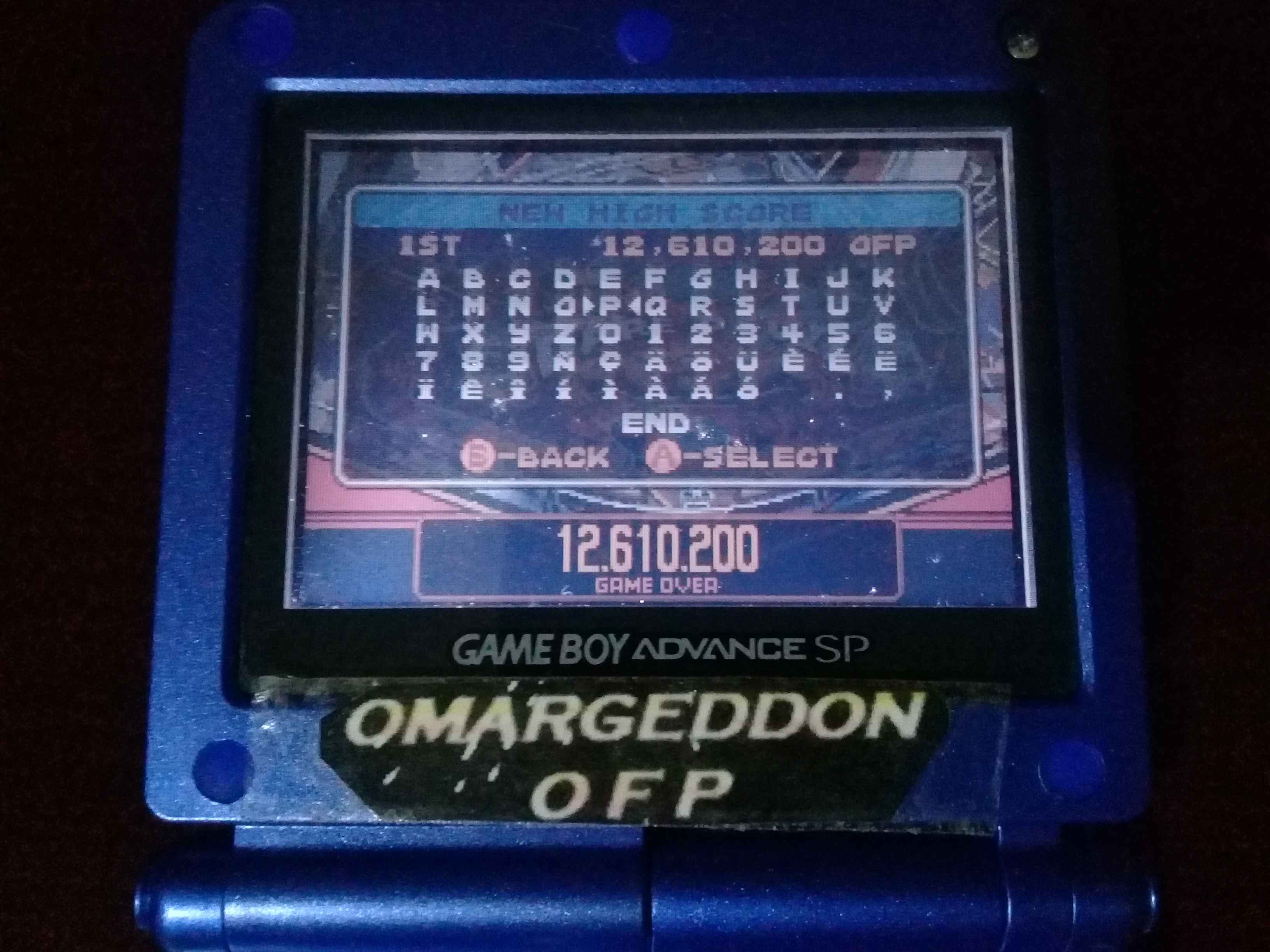 omargeddon: Pinball Advance: Dare Devil [3 Balls] [Medium] (GBA) 12,610,200 points on 2020-12-25 13:16:48