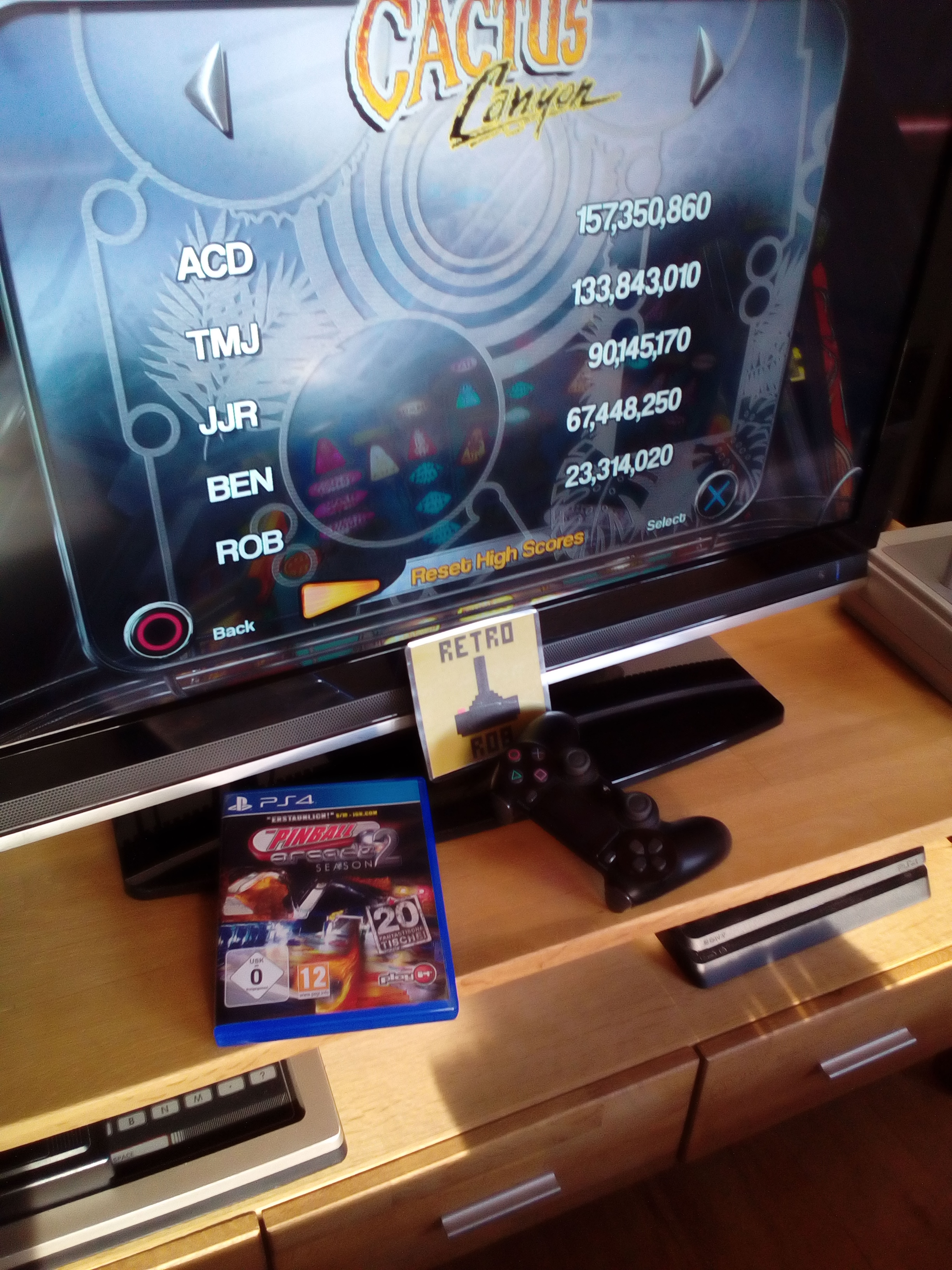 RetroRob: Pinball Arcade: Cactus Canyon (Playstation 4) 23,314,020 points on 2020-04-19 13:04:41