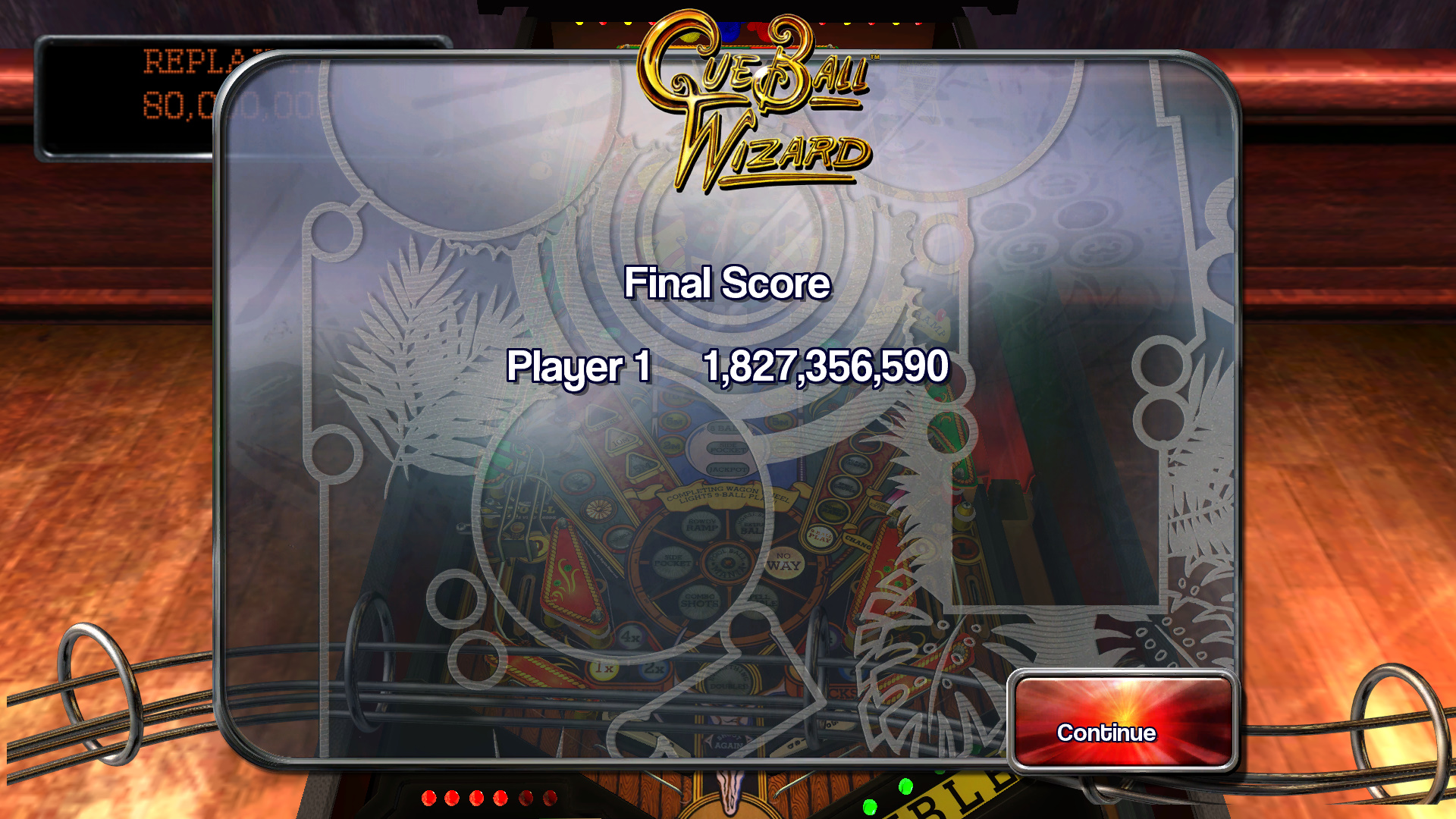 TheTrickster: Pinball Arcade: Cue Ball Wizard (PC) 1,827,356,590 points on 2015-11-13 17:22:17