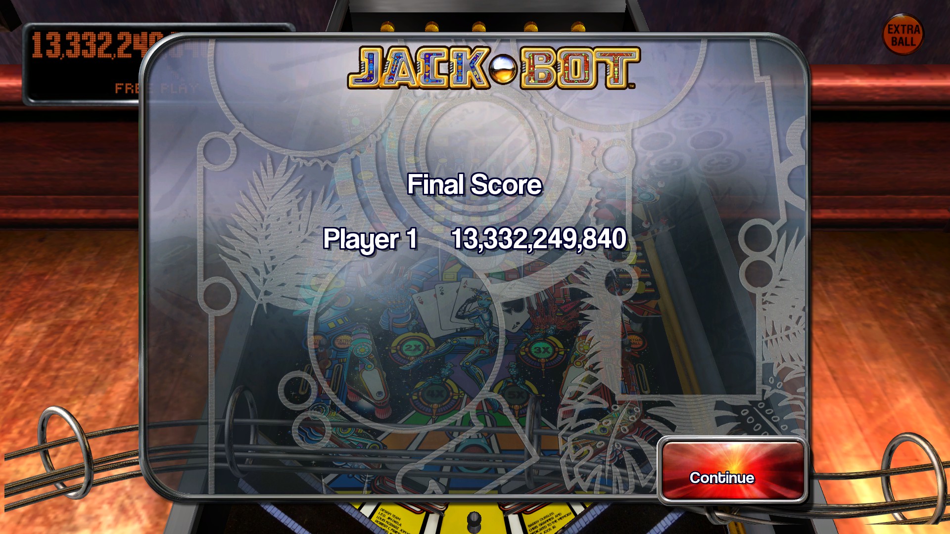TheTrickster: Pinball Arcade: Jack*Bot (PC) 13,332,249,840 points on 2015-11-22 05:49:20