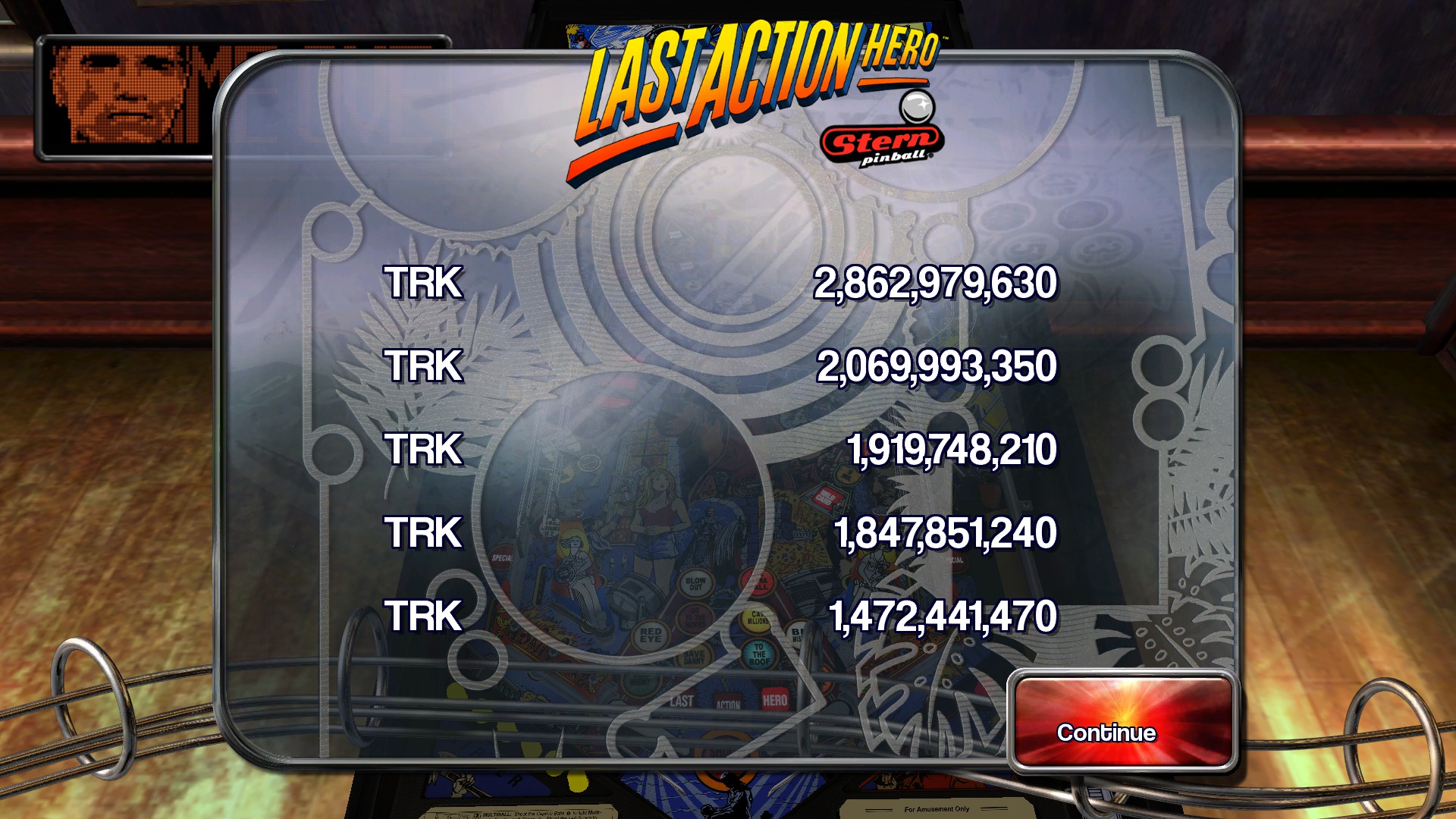 TheTrickster: Pinball Arcade: Last Action Hero (PC) 2,862,979,630 points on 2016-05-06 07:43:29