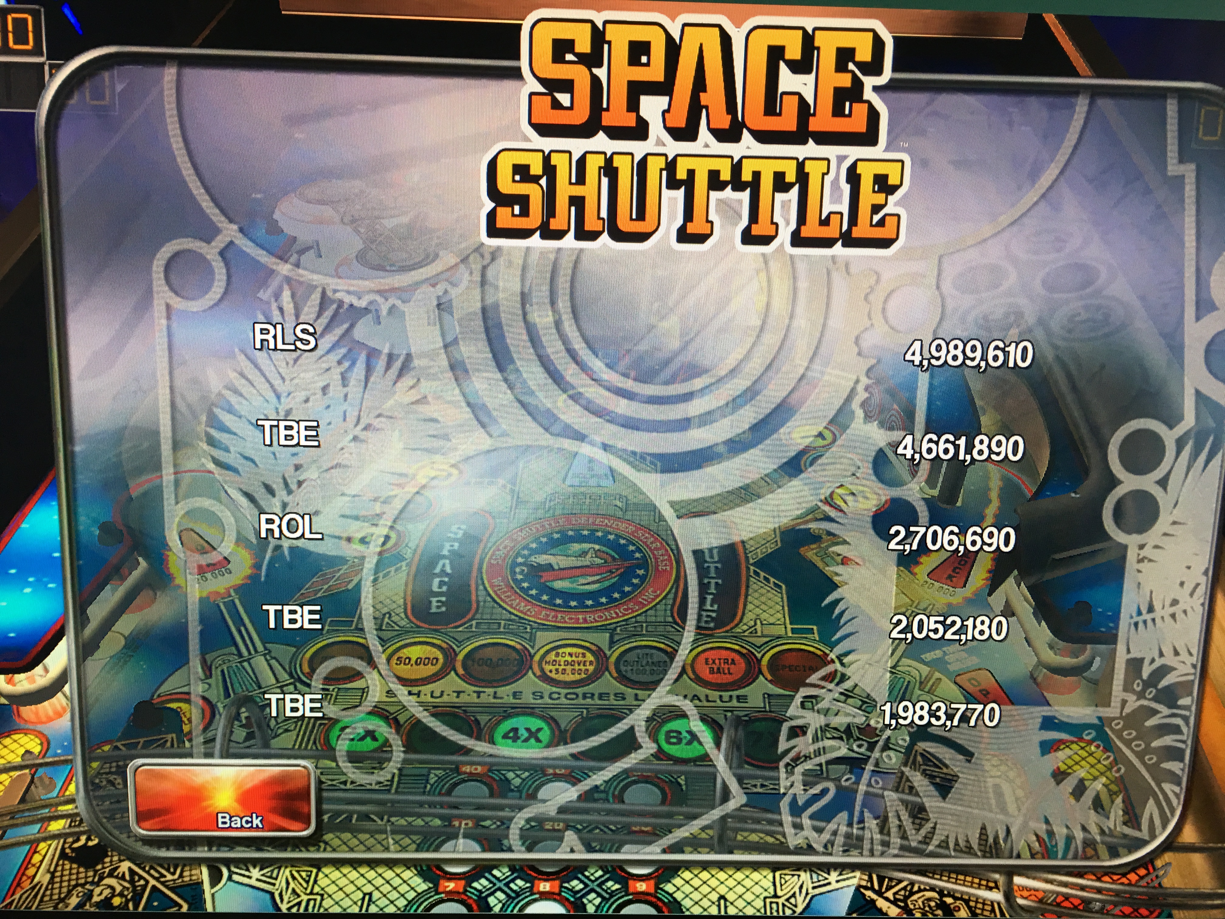 Sixx: Pinball Arcade: Space Shuttle (PC) 4,661,890 points on 2016-06-03 15:15:50