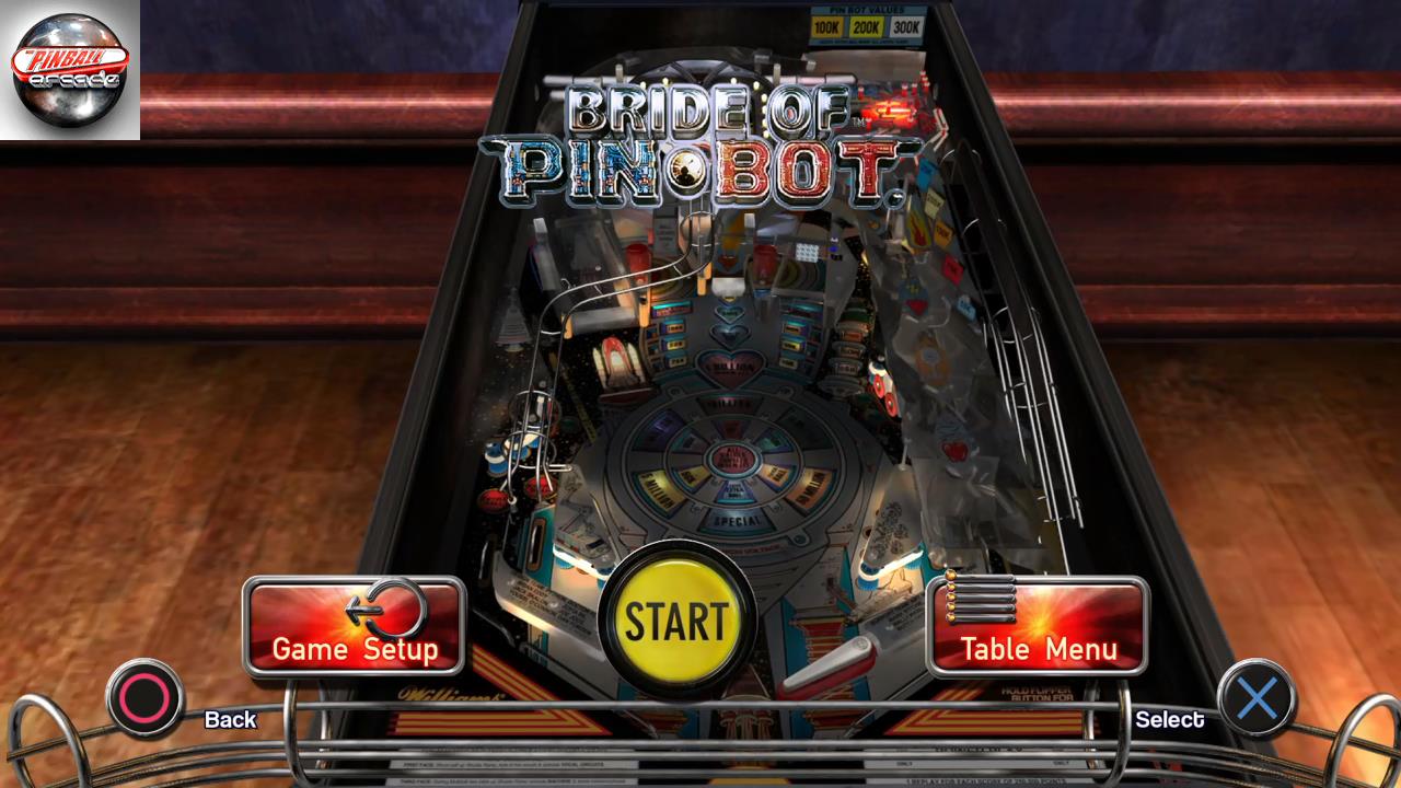 RetroRob: Pinball Arcade: The Machine: Bride of Pin*Bot (Playstation 4) 16,880,140 points on 2019-11-15 10:03:52