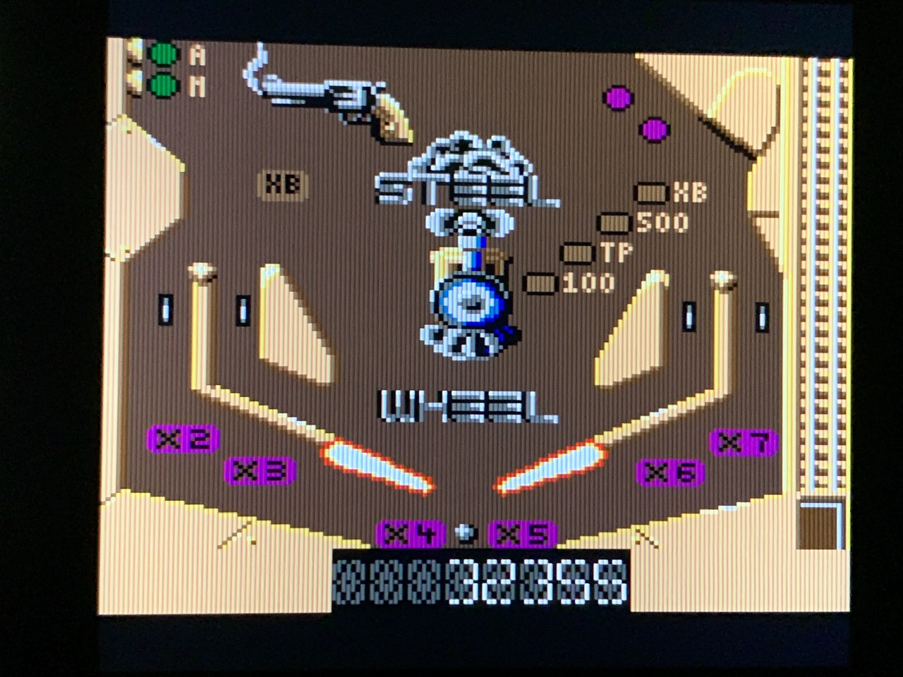 jgkspsx: Pinball Dreams: Steel Wheel (Sega Game Gear Emulated) 32,355 points on 2022-05-30 17:01:31