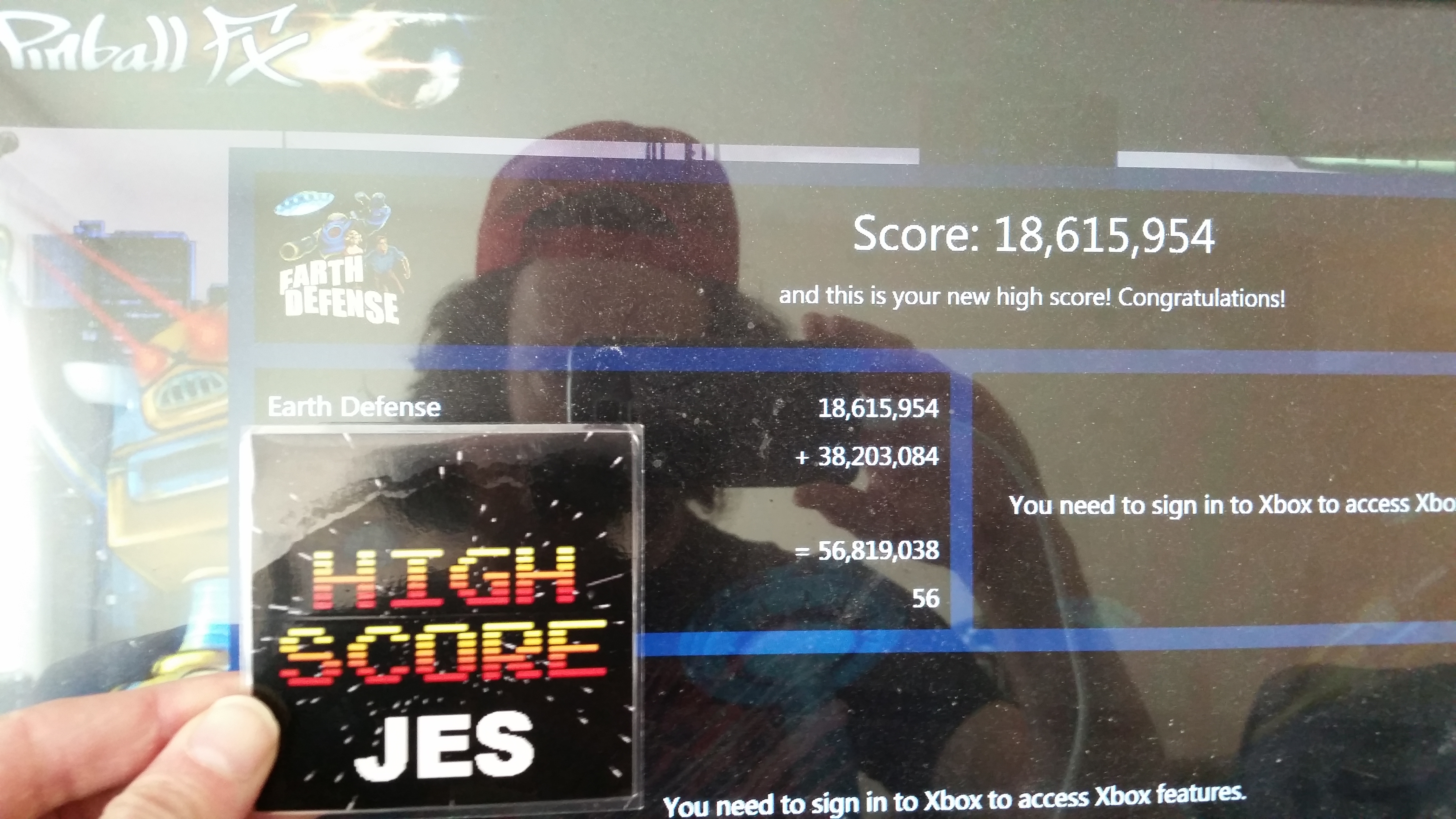 JES: Pinball FX 2: Earth Defense (PC) 18,615,954 points on 2017-02-13 17:17:31