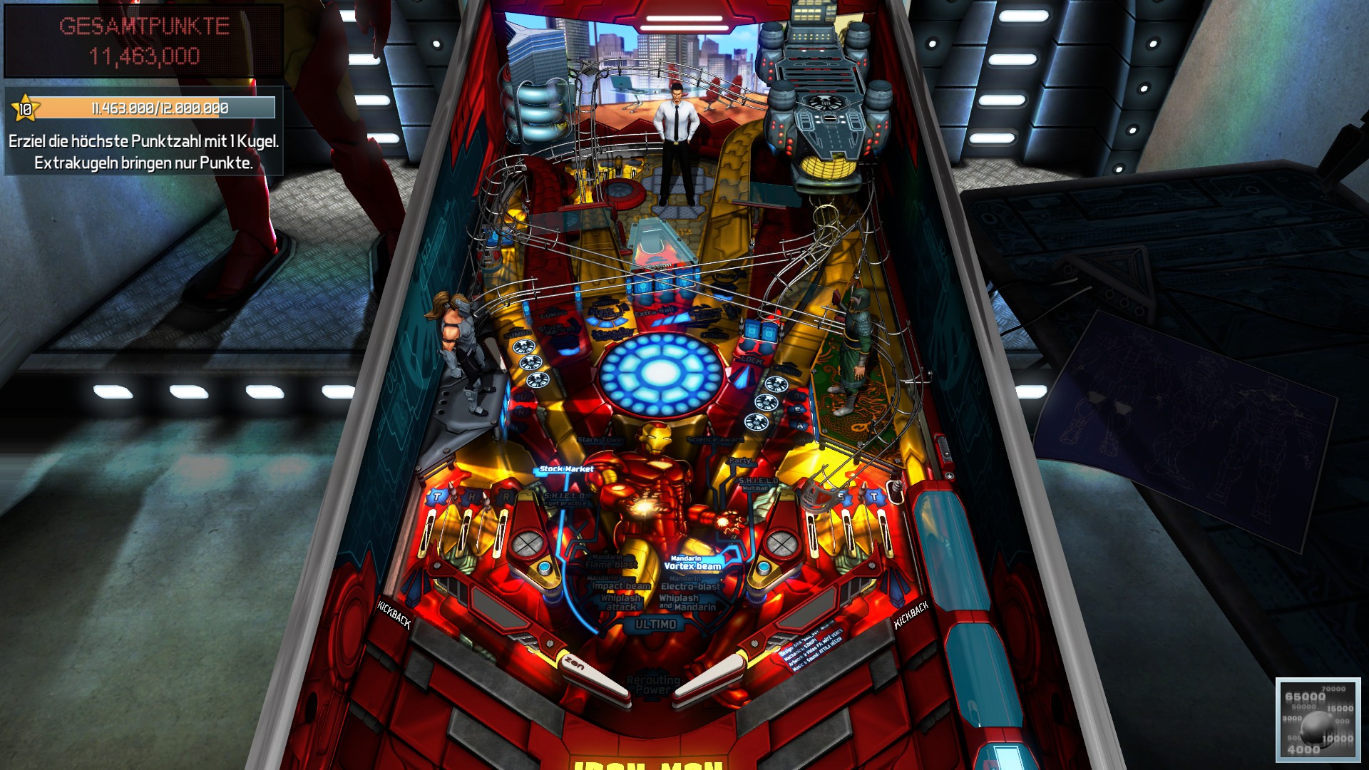 e2e4: Pinball FX3: Iron Man [1 Ball] (PC) 11,463,000 points on 2022-06-17 19:04:44