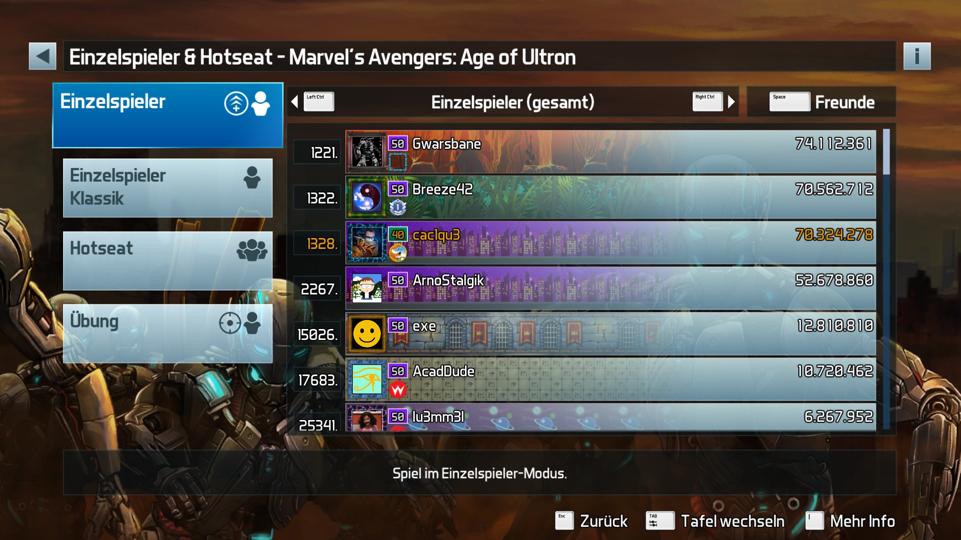 e2e4: Pinball FX3: Marvel’s Avengers: Age of Ultron (PC) 70,324,278 points on 2022-05-16 08:34:26