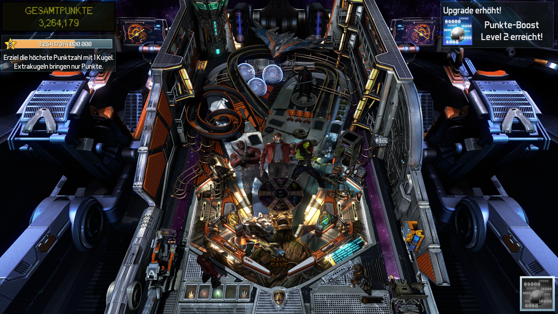 e2e4: Pinball FX3: Marvel’s Guardians Of The Galaxy [1 Ball] (PC) 3,264,179 points on 2022-06-13 12:31:12