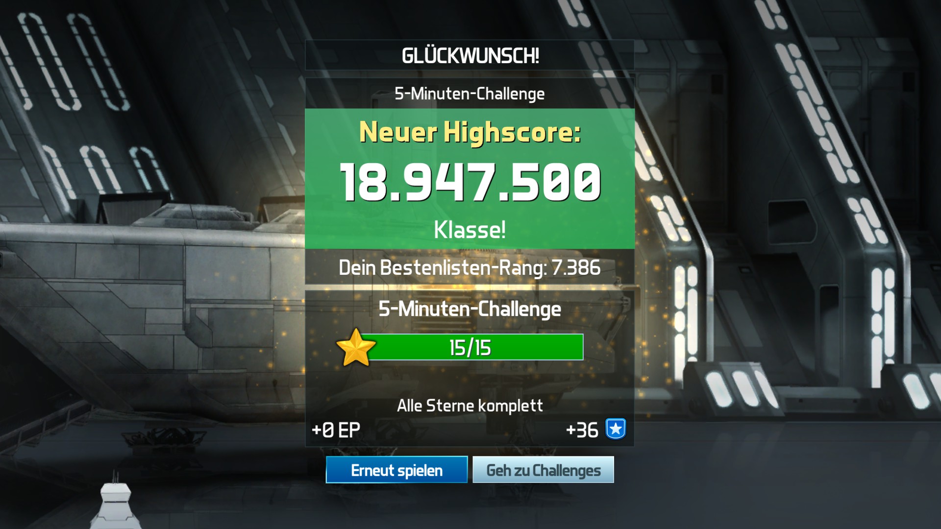 e2e4: Pinball FX3: Star Wars Pinball: Might Of The First Order [5 Minute] (PC) 18,947,500 points on 2022-09-18 09:40:08