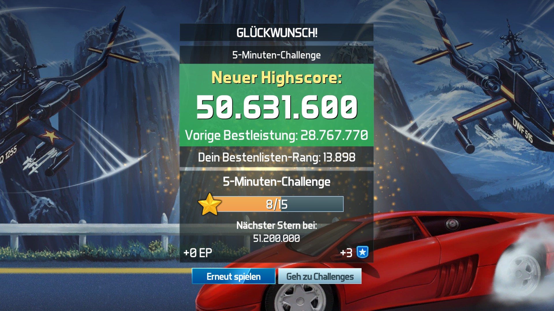 e2e4: Pinball FX3: The Getaway: High Speed II [5 Minute] (PC) 50,631,600 points on 2022-06-20 17:48:56
