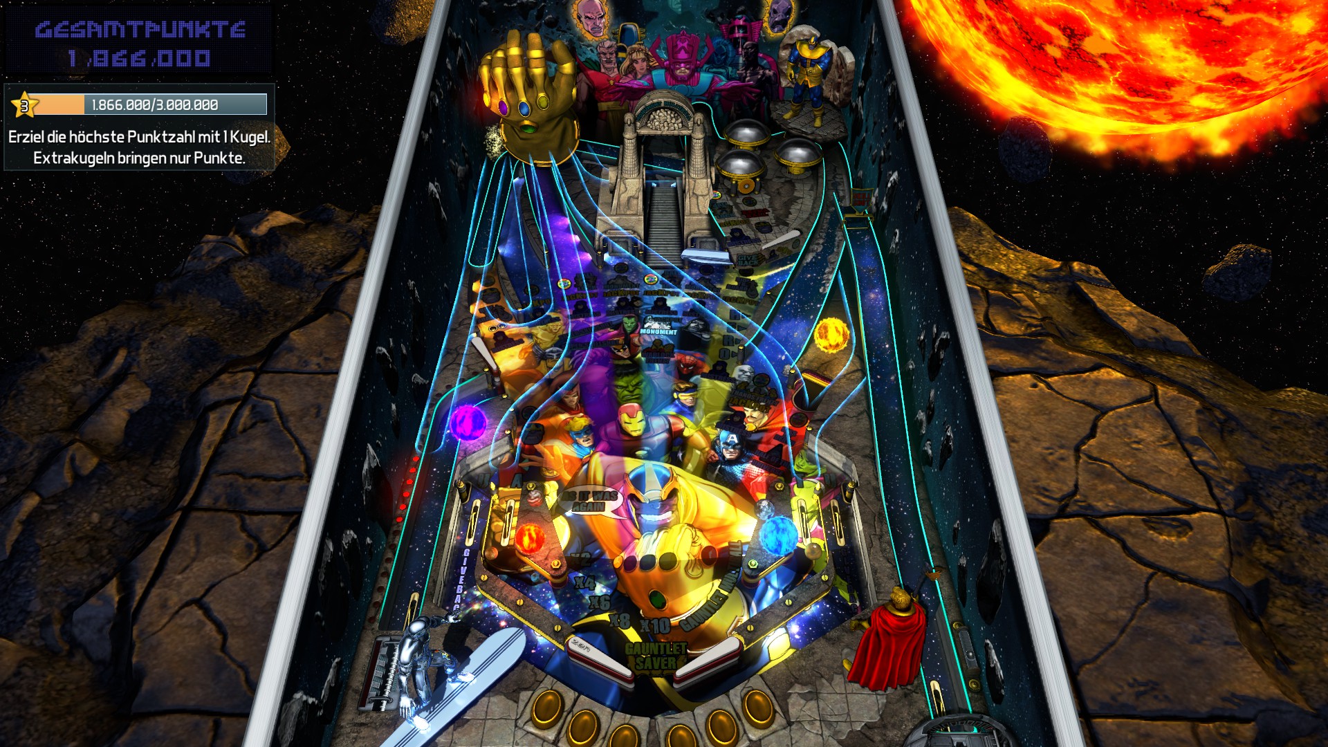 e2e4: Pinball FX3: The Infinity Gauntlet [1 Ball] (PC) 1,866,000 points on 2022-06-16 00:57:06